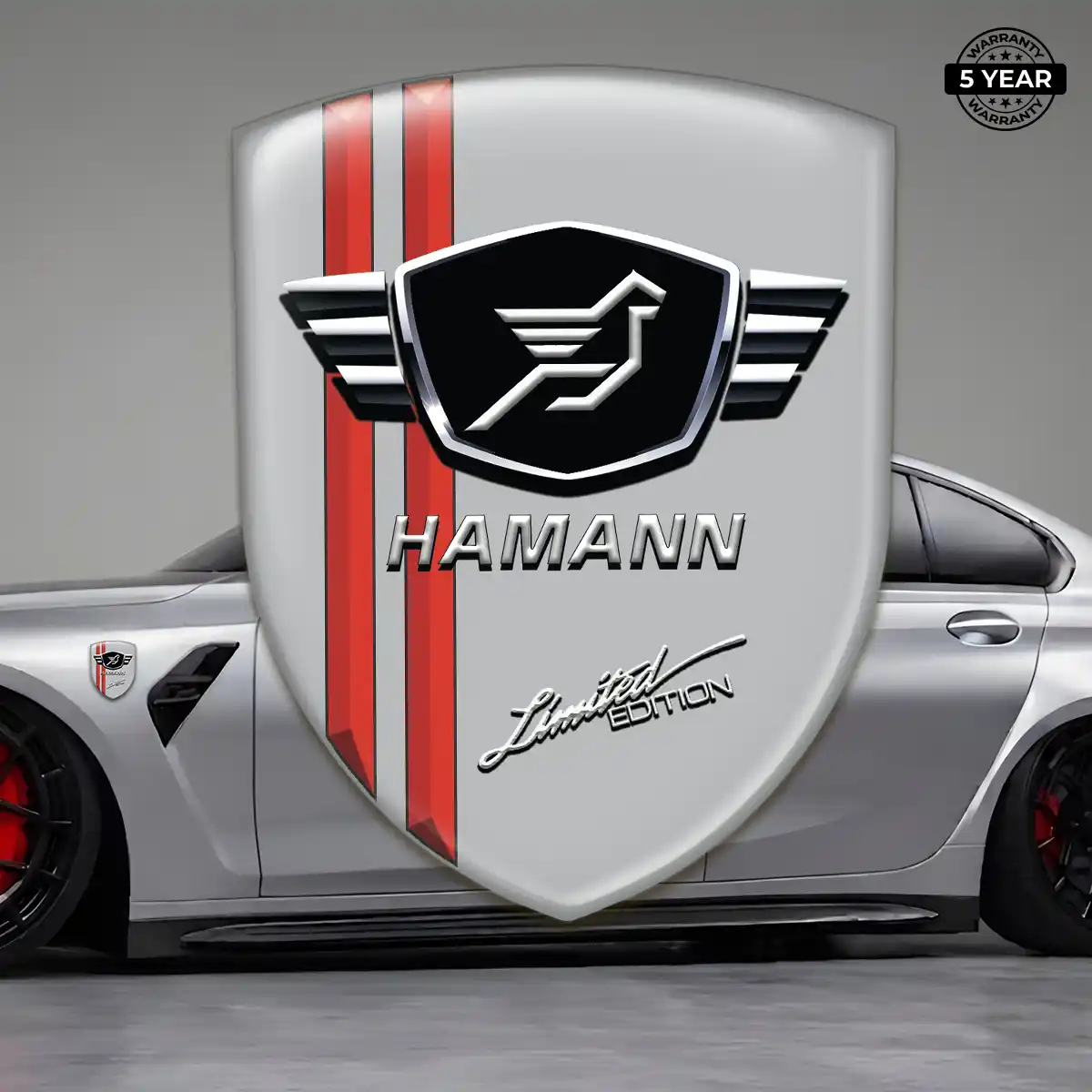 Hamman Domed Car Sticker Prestige Line