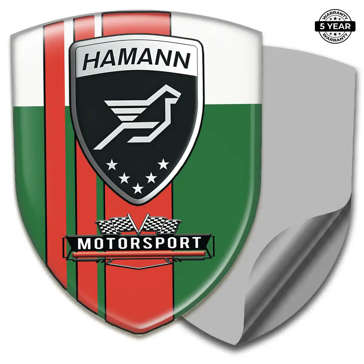 Hamman Domed Car Sticker Sport Tuning