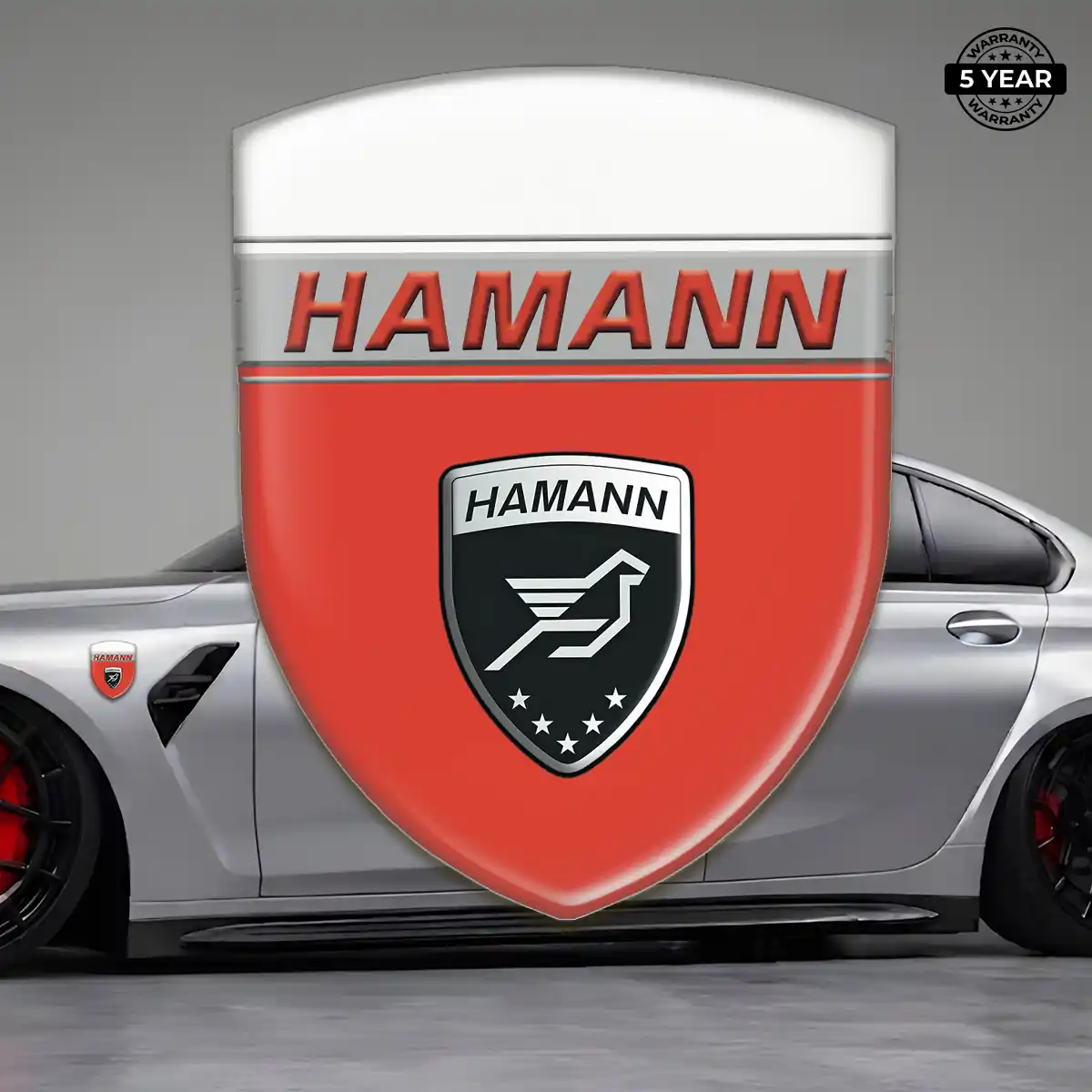 Hamman Domed Decal Elite Finish
