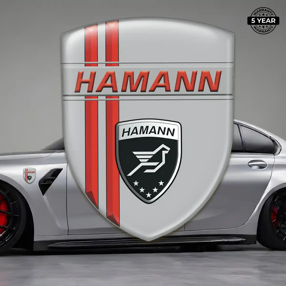 Hamman Domed Decal Exterior Luxe