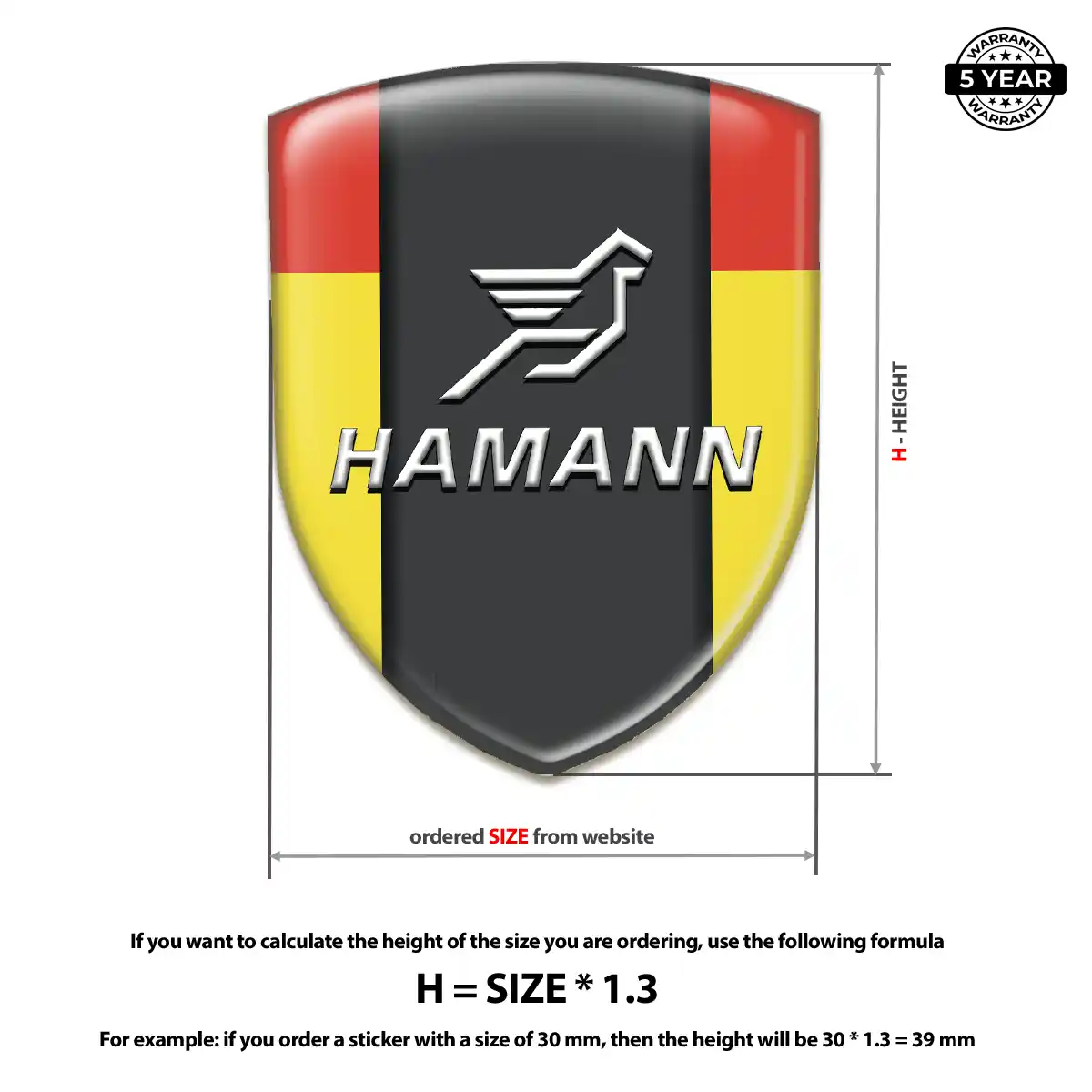 Hamman Domed Decal Interior Elegance