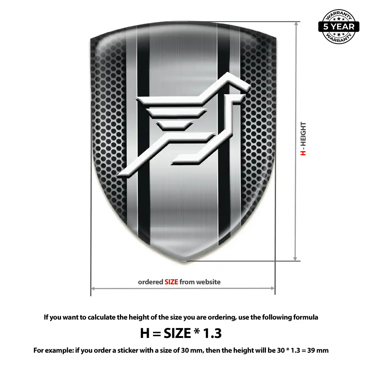 Hamman Domed Decal Noble Edition