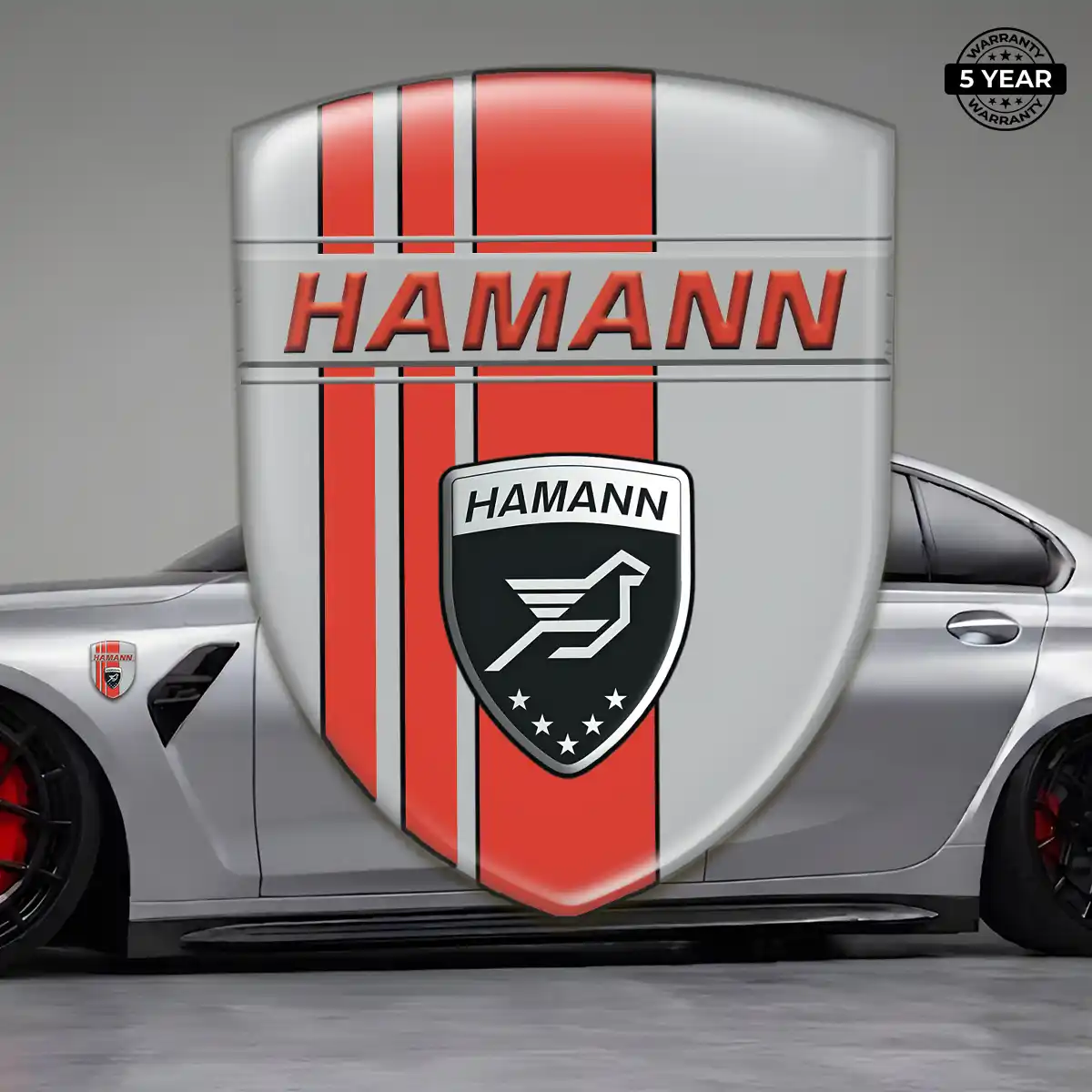 Hamman Domed Decal Prime Quality