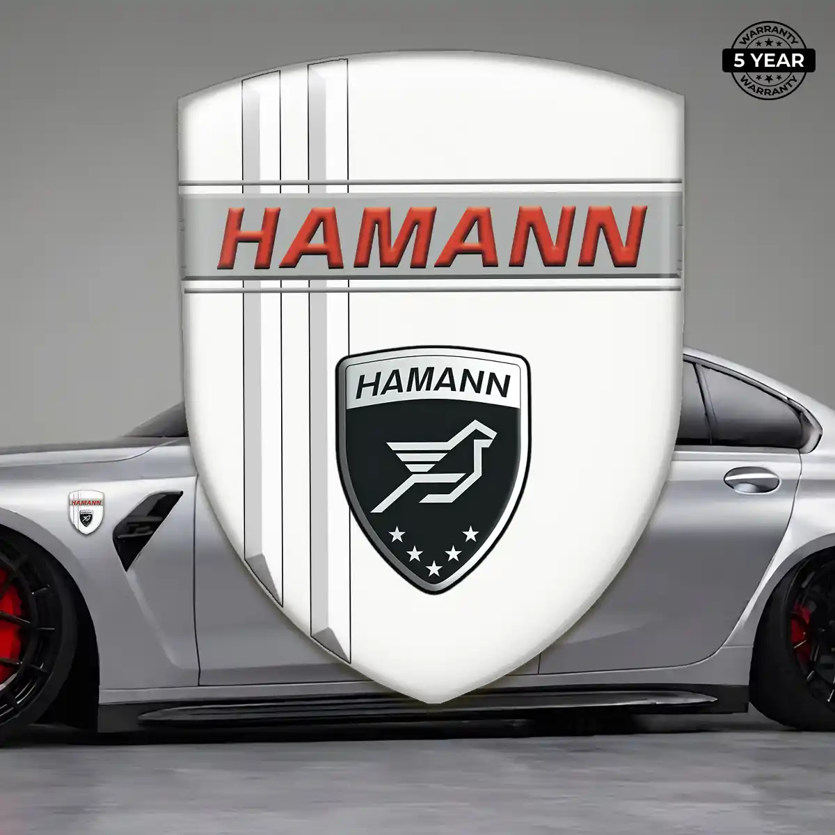 Hamman Domed Decal Resin Luxe