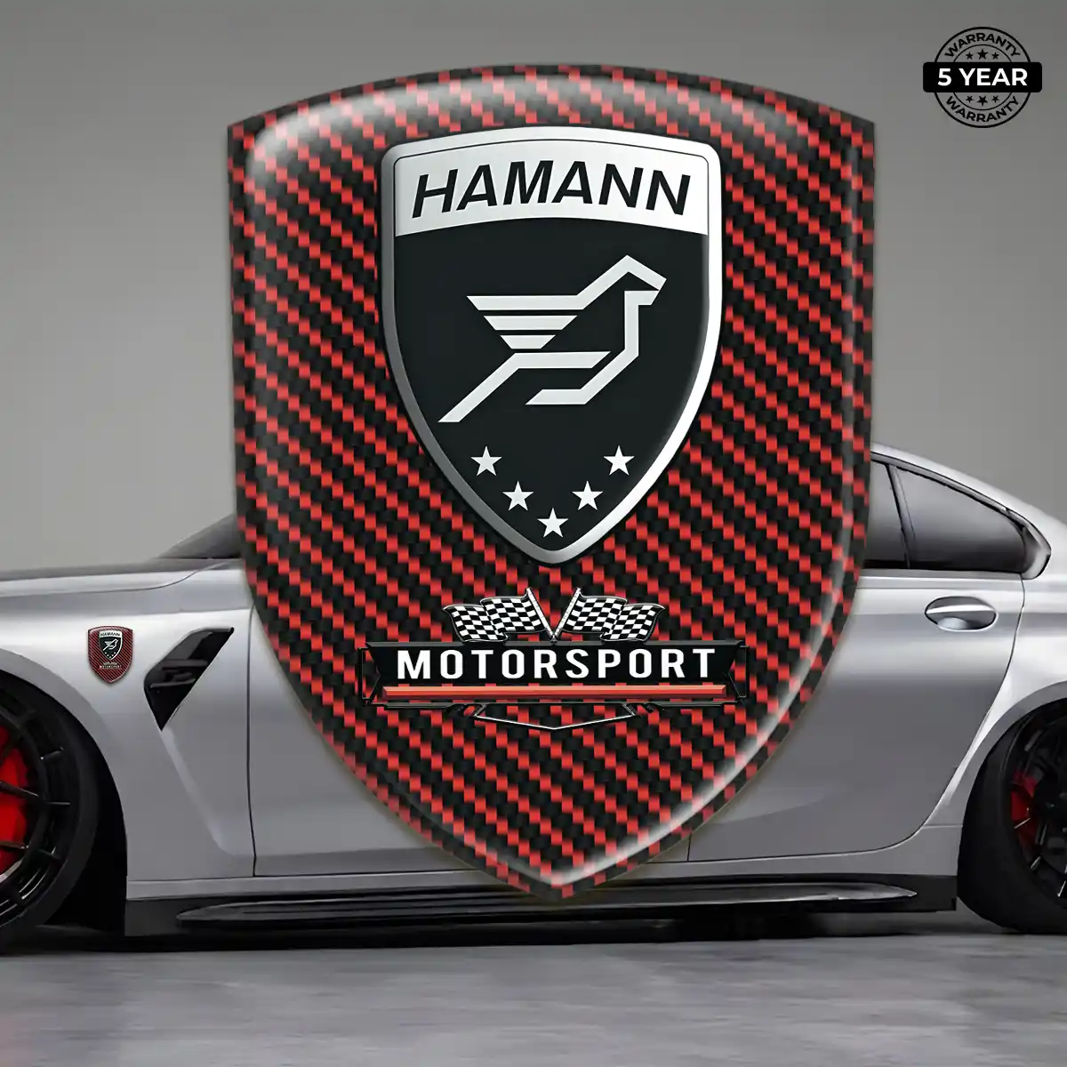 Hamman Domed Decal Signature Grade