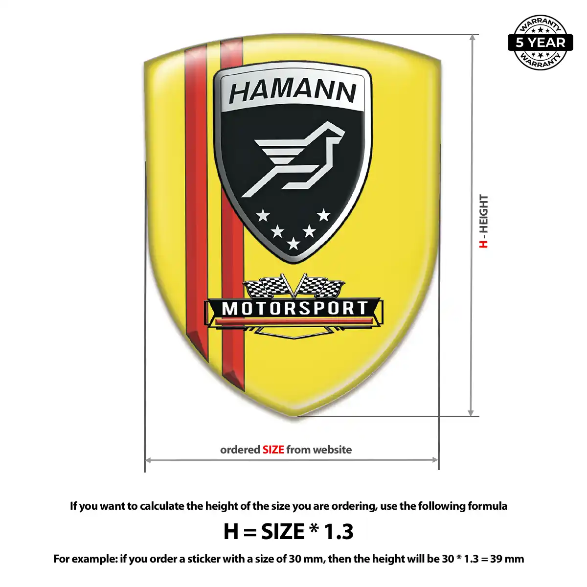 Hamman Domed Emblem Deluxe Edition