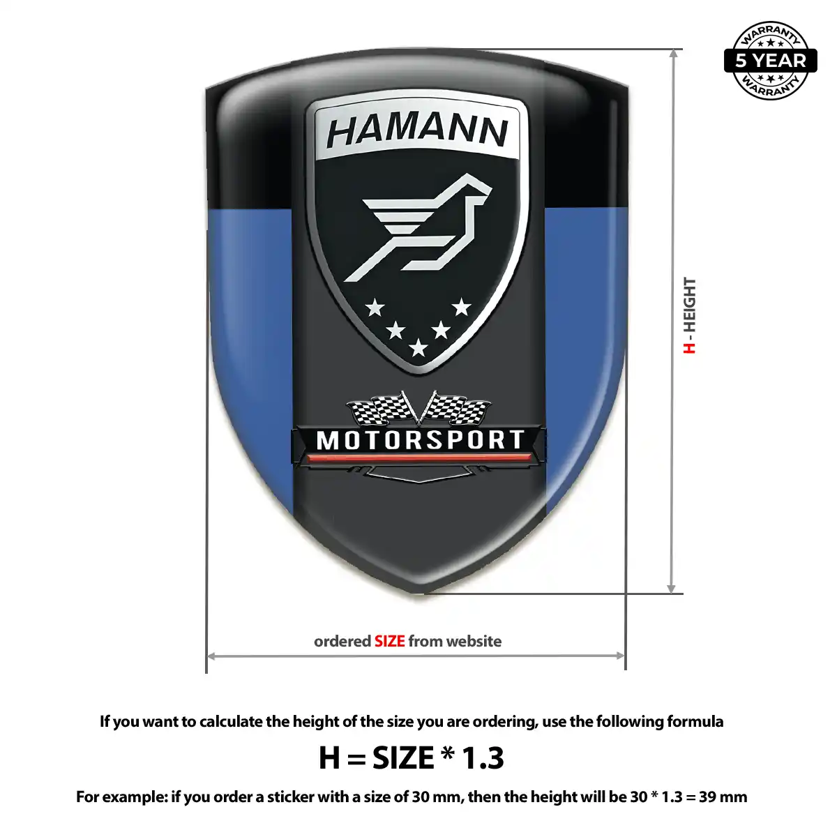 Hamman Domed Emblem Elite Edition