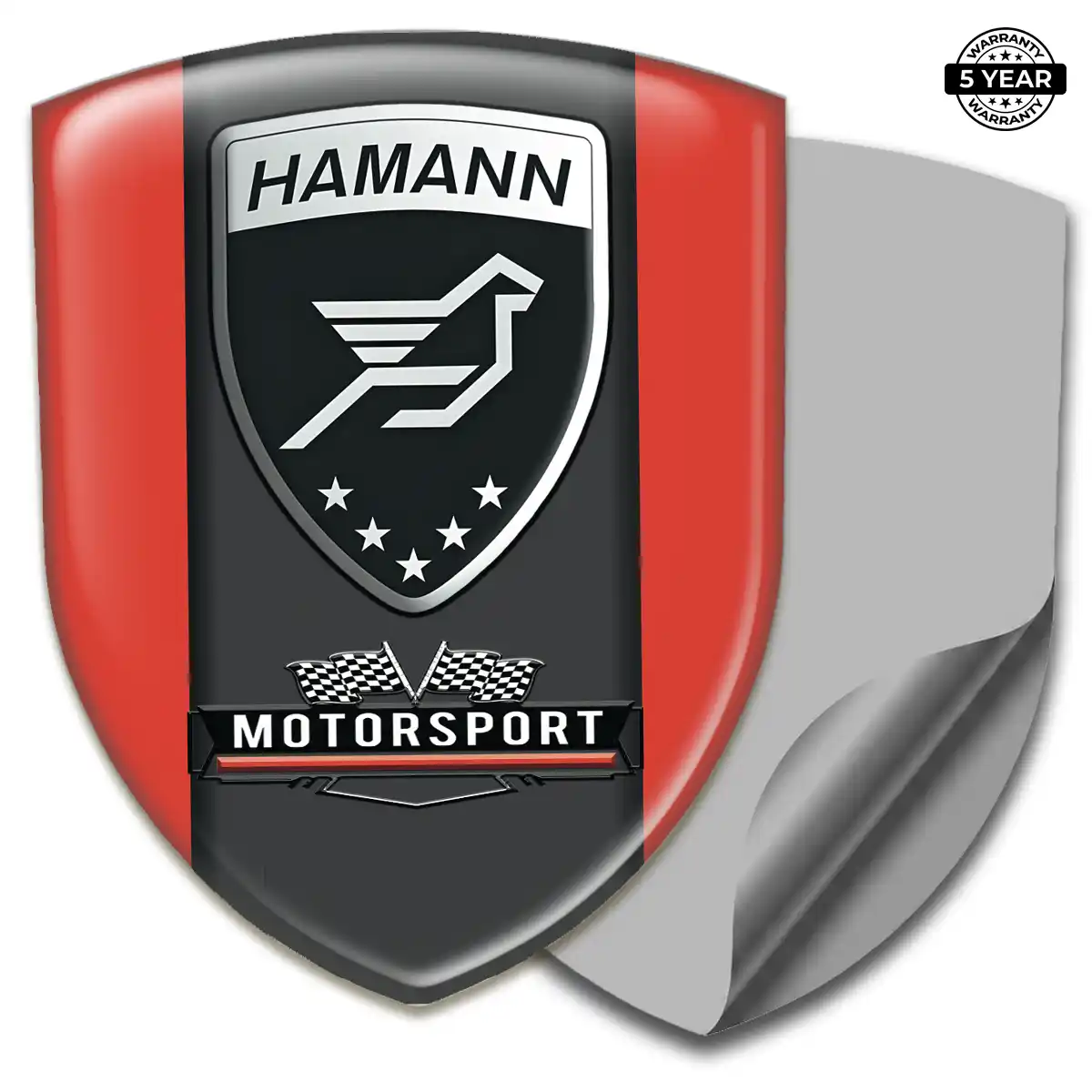 Hamman Domed Emblem Elite Finish