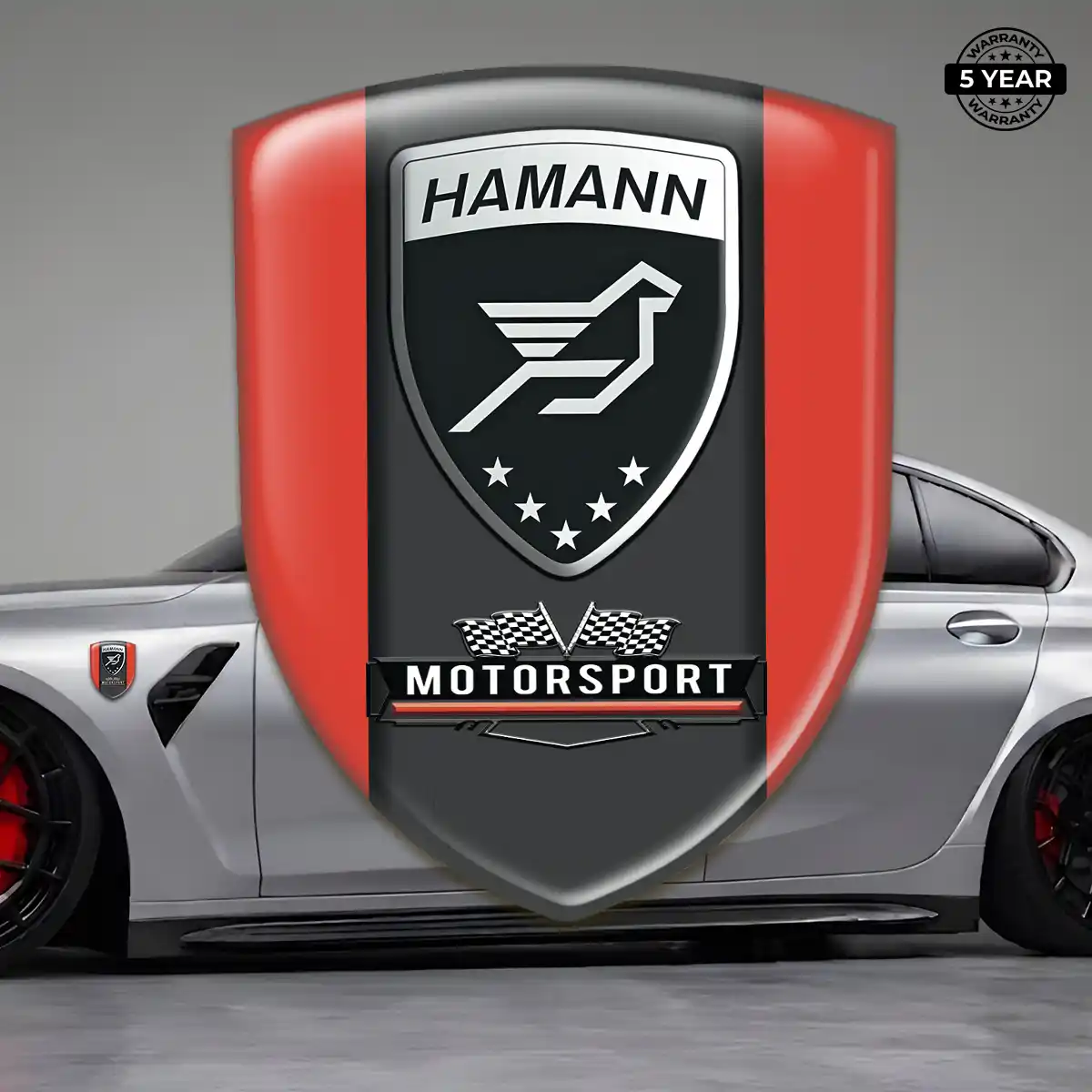 Hamman Domed Emblem Elite Finish