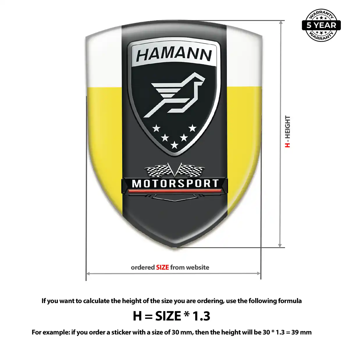 Hamman Domed Emblem Exclusive Series
