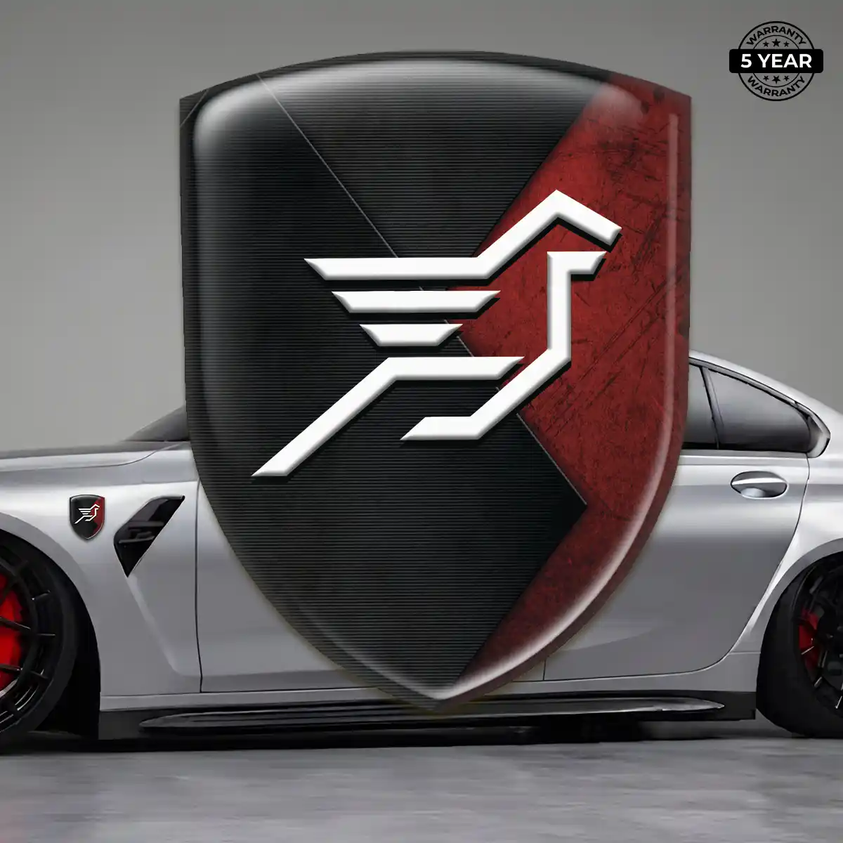 Hamman Domed Emblem Exterior Luxe