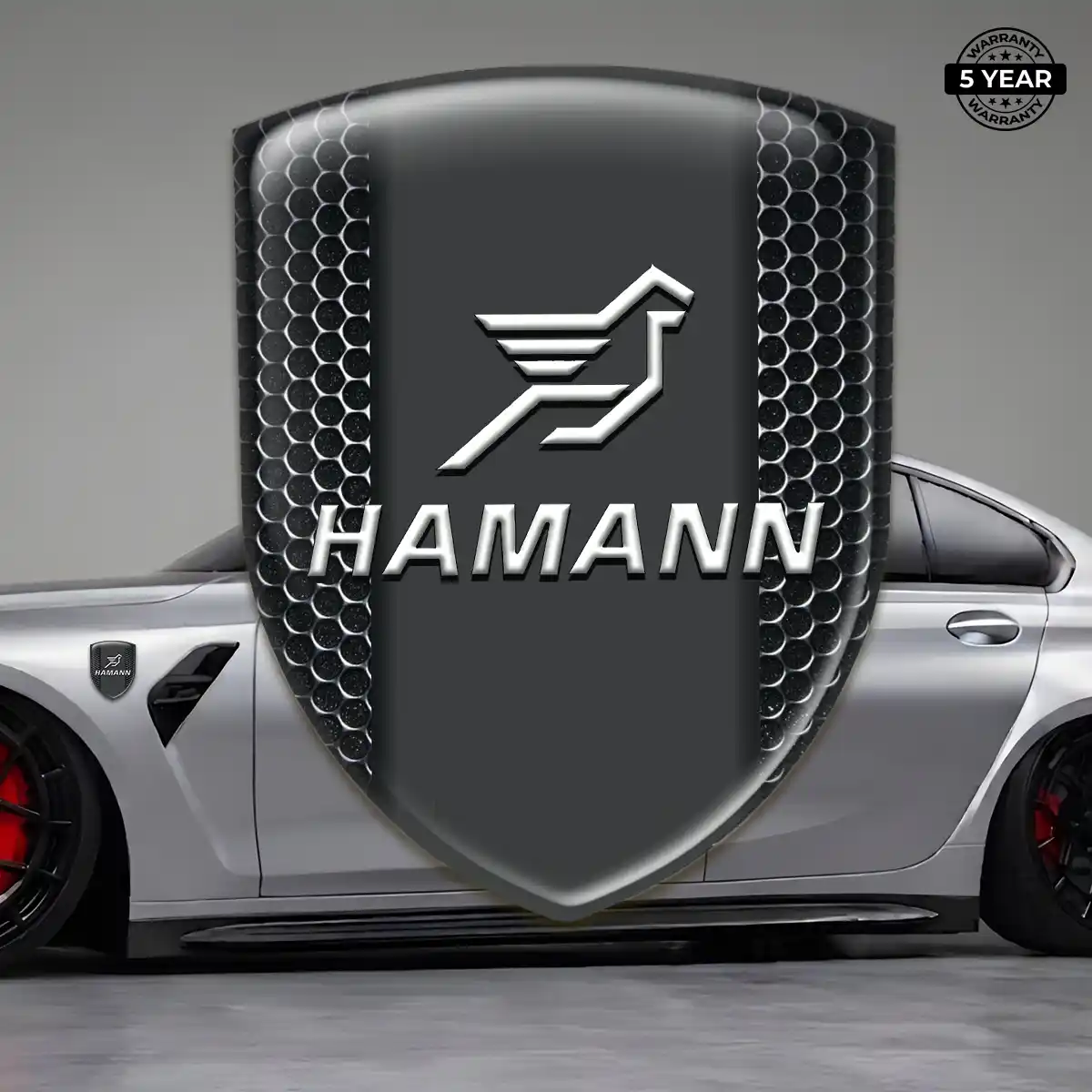 Hamman Domed Emblem Interior Luxe