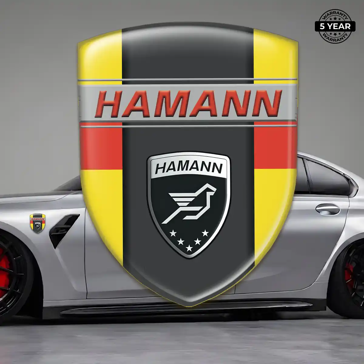 Hamman Domed Emblem Performance Style