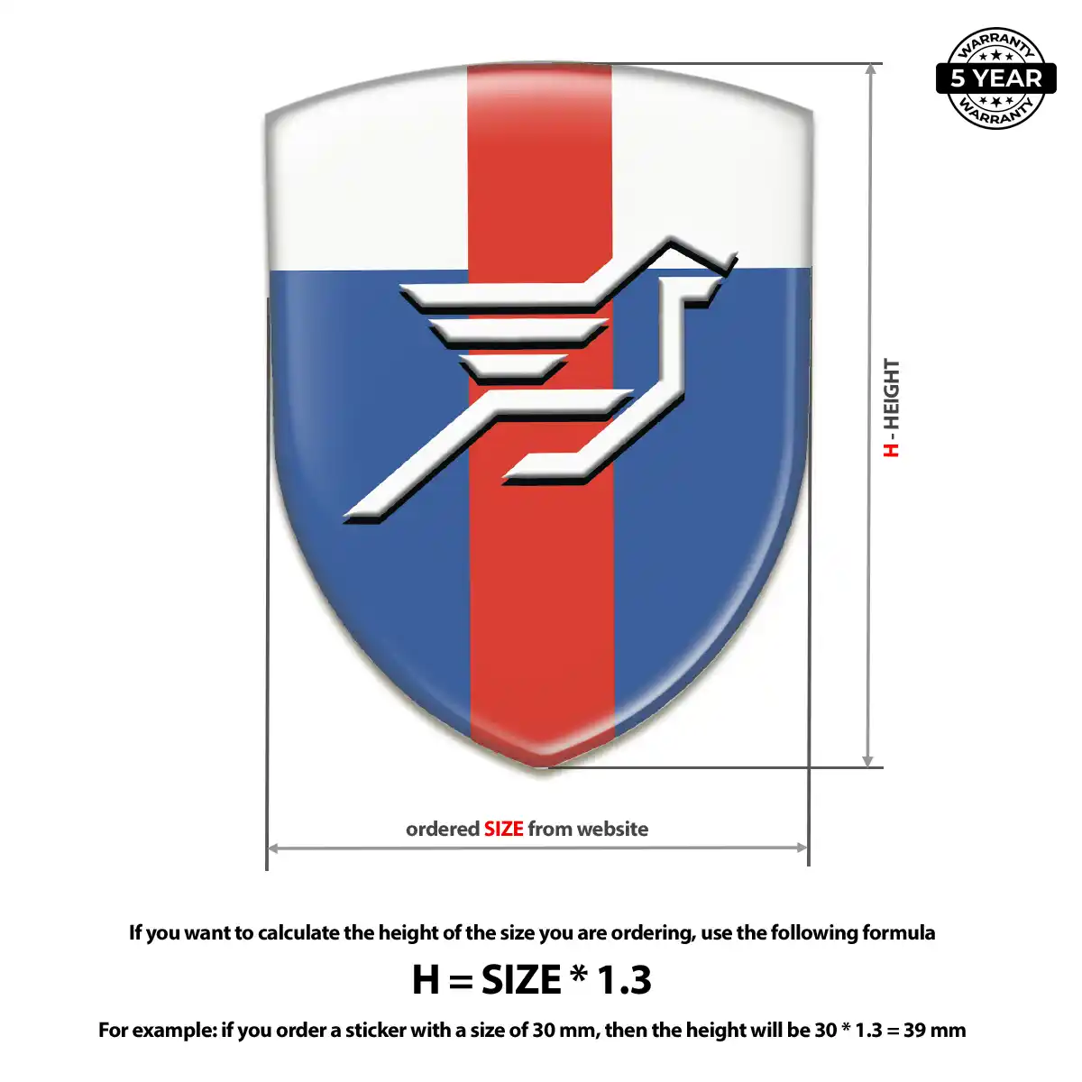 Hamman Domed Emblem Prestige Line