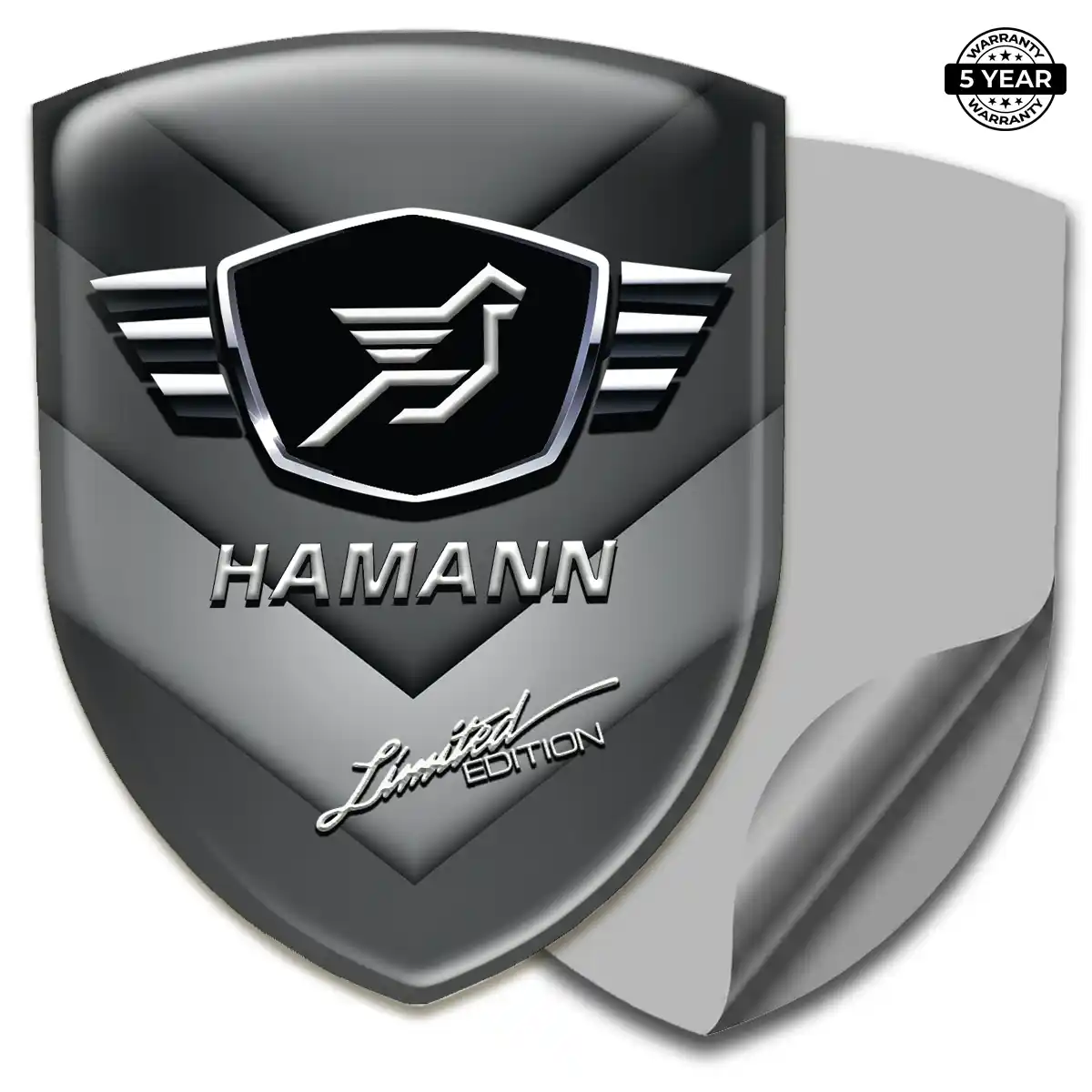 Hamman Domed Emblem Resin Elite