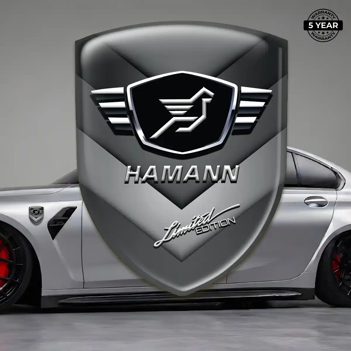 Hamman Domed Emblem Resin Elite