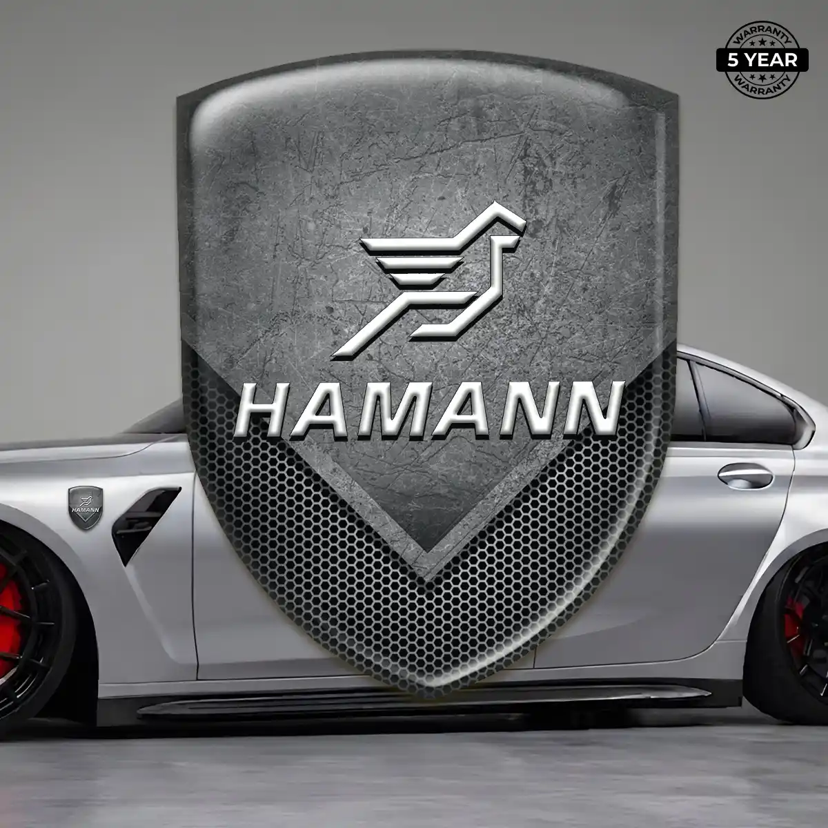 Hamman Domed Emblem Sleek Style