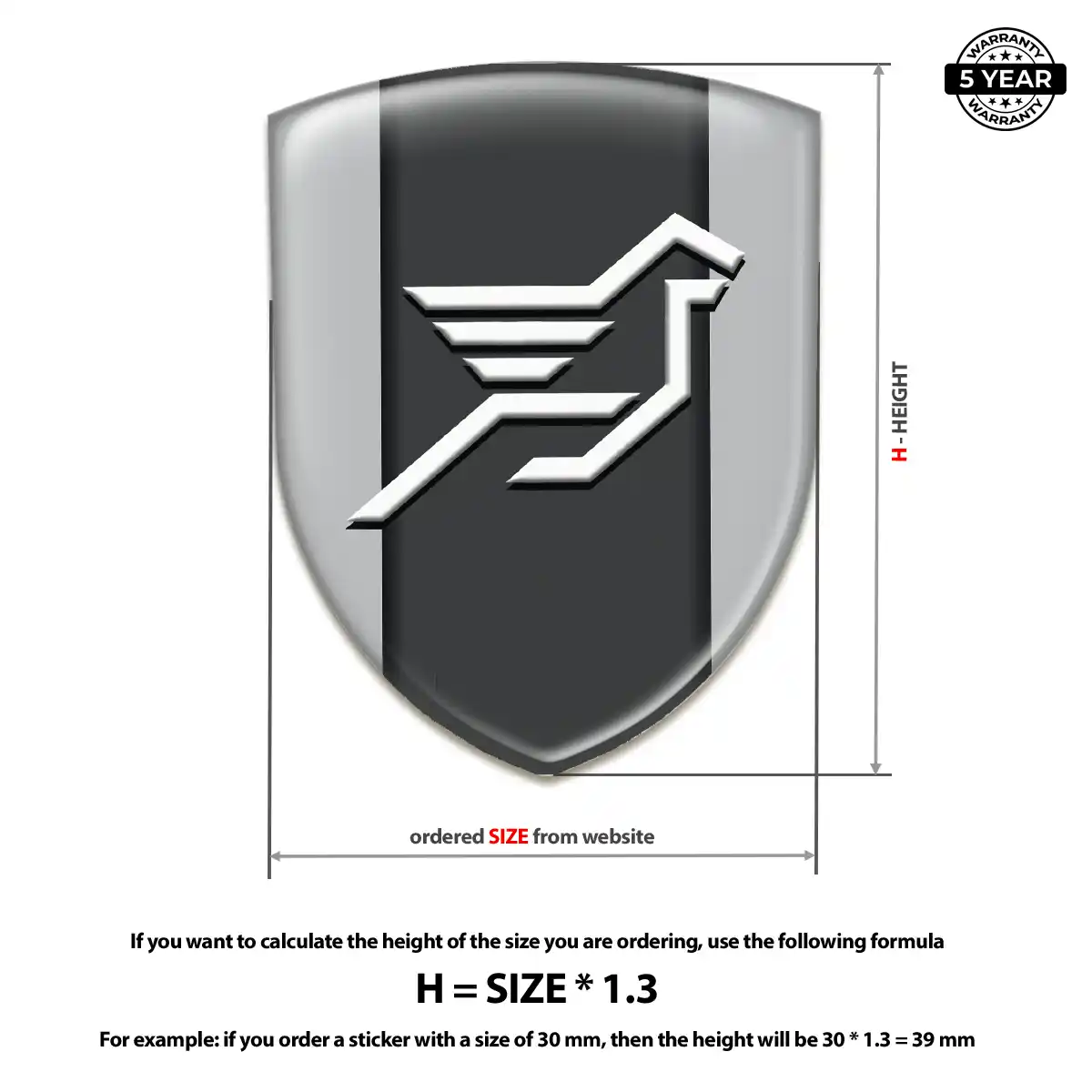 Hamman Domed Emblem Superior Craft