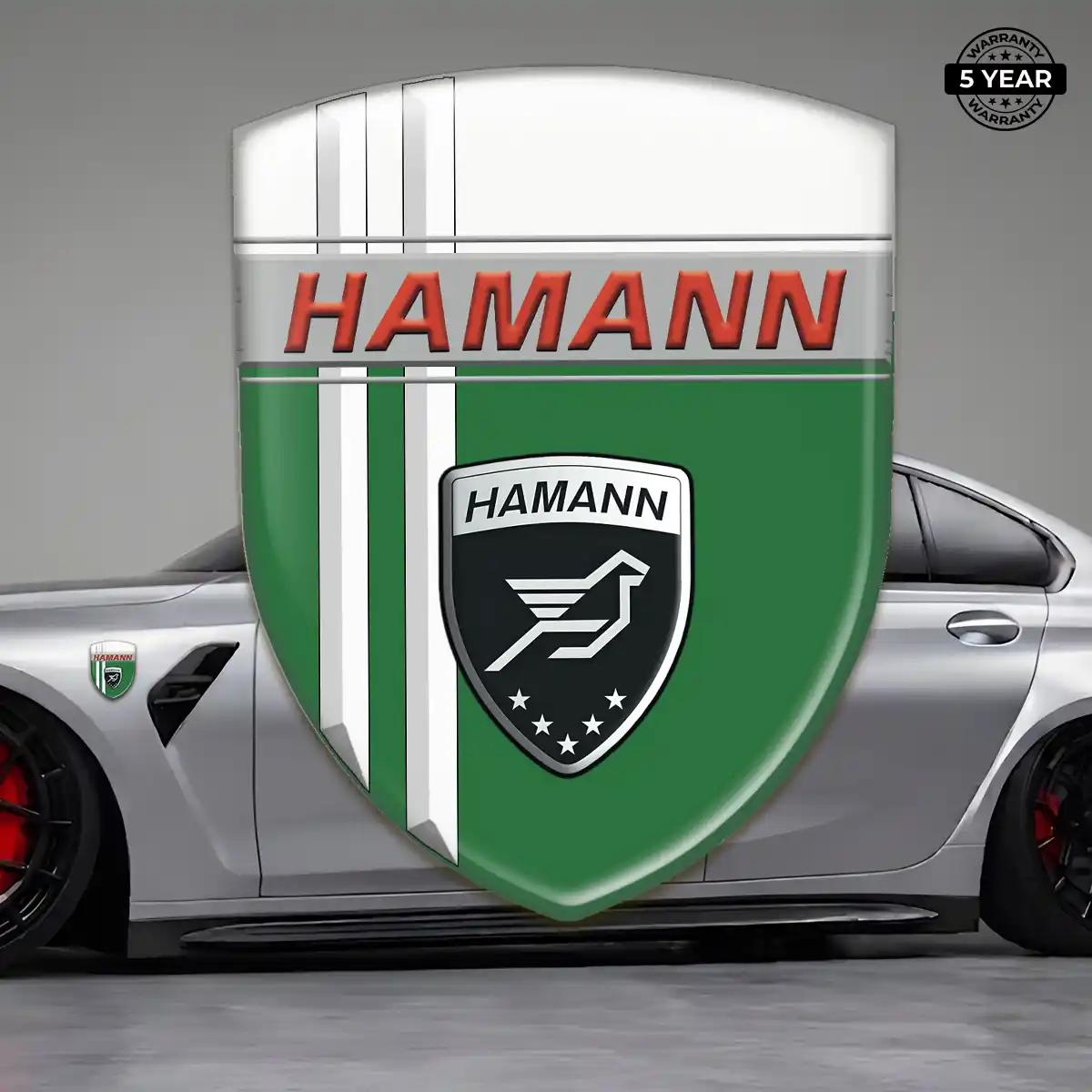 Hamman Domed Logo Decal Deluxe Edition