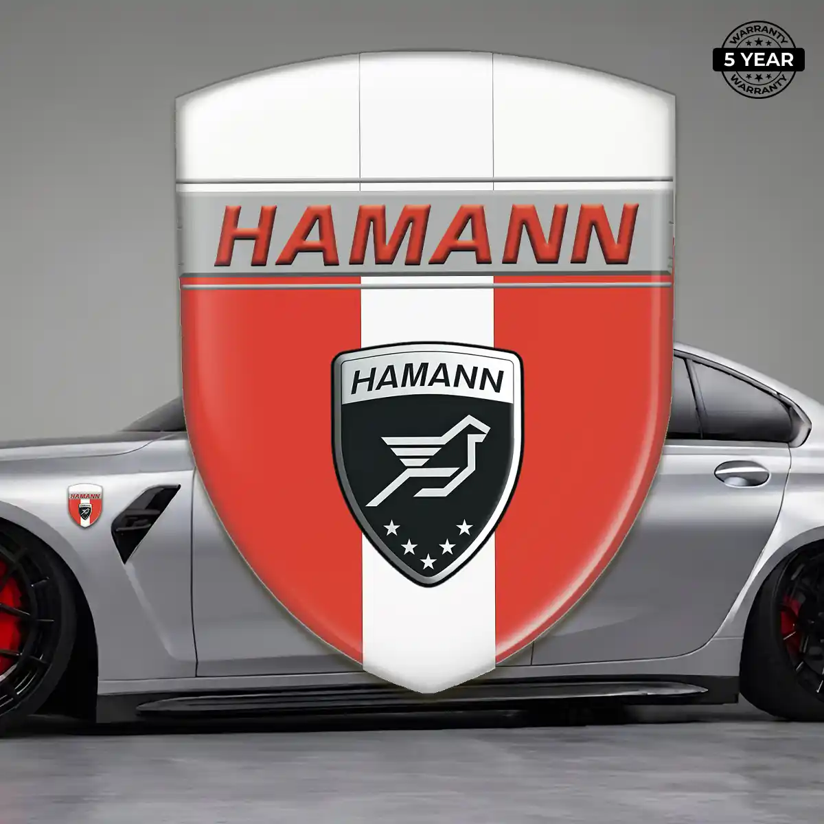 Hamman Domed Logo Decal Elite Edition