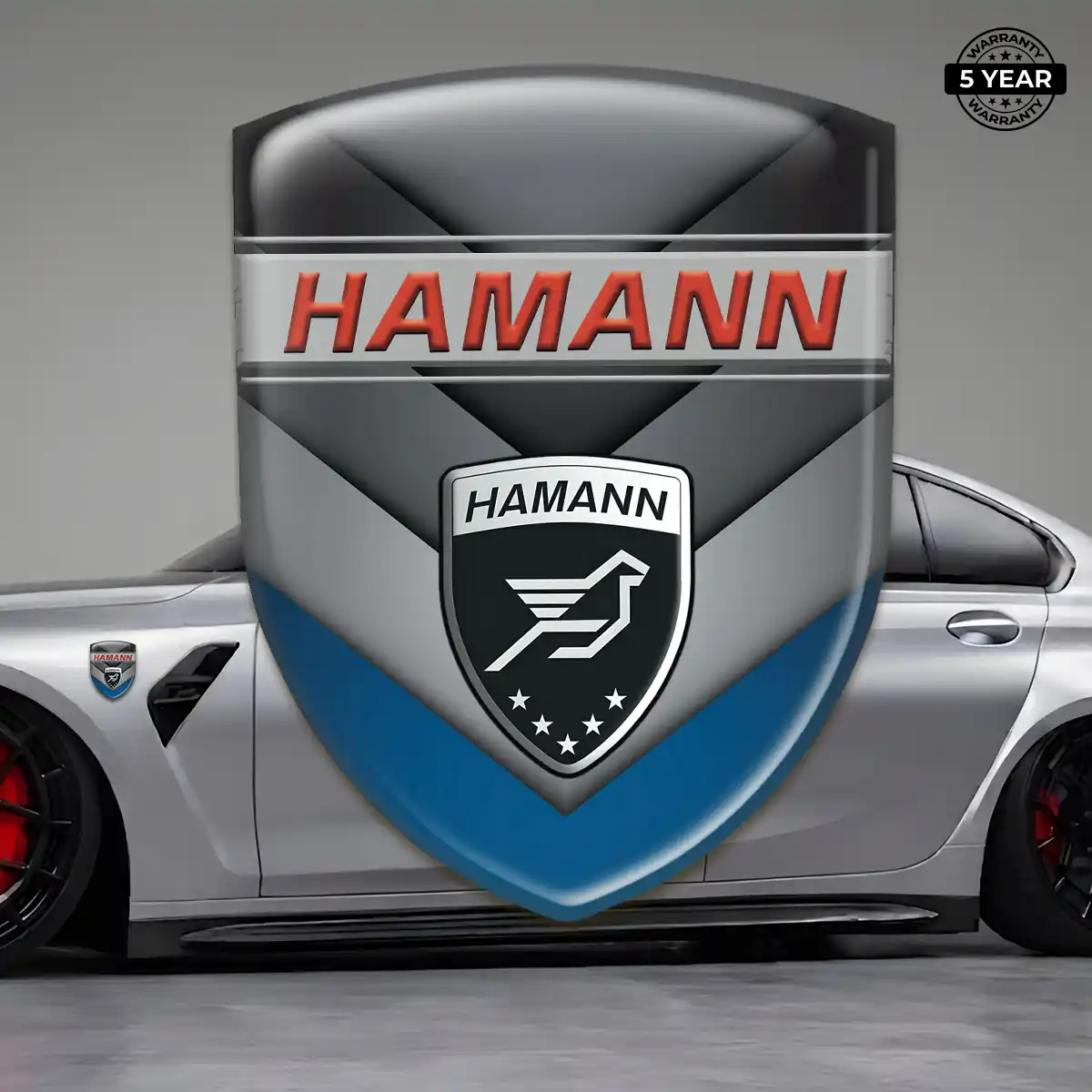 Hamman Domed Logo Decal Exclusive Series