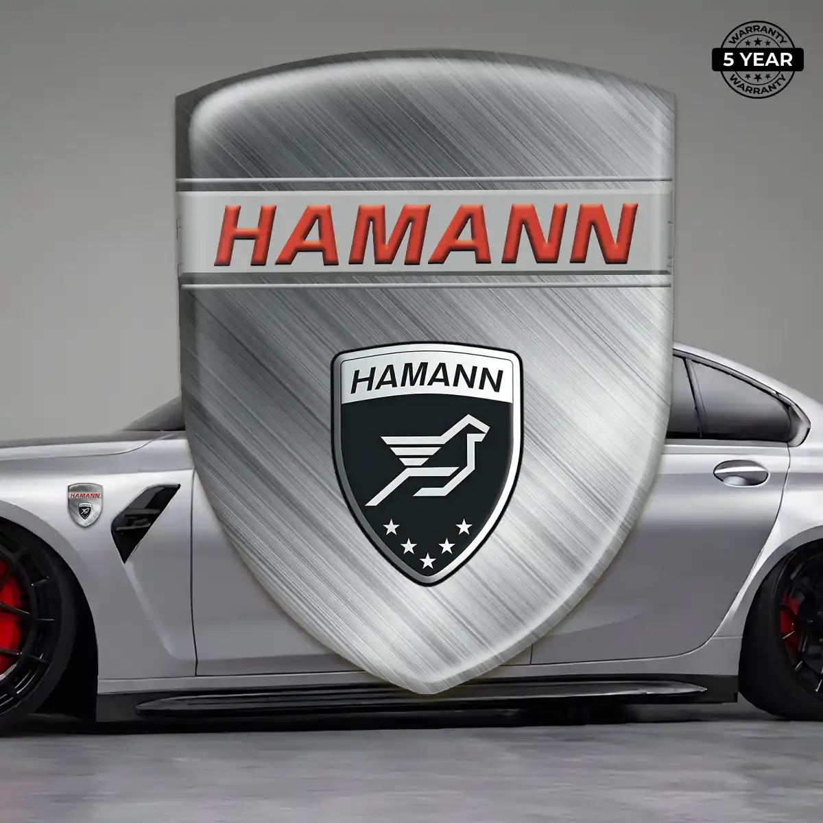 Hamman Domed Logo Decal Exterior Luxe
