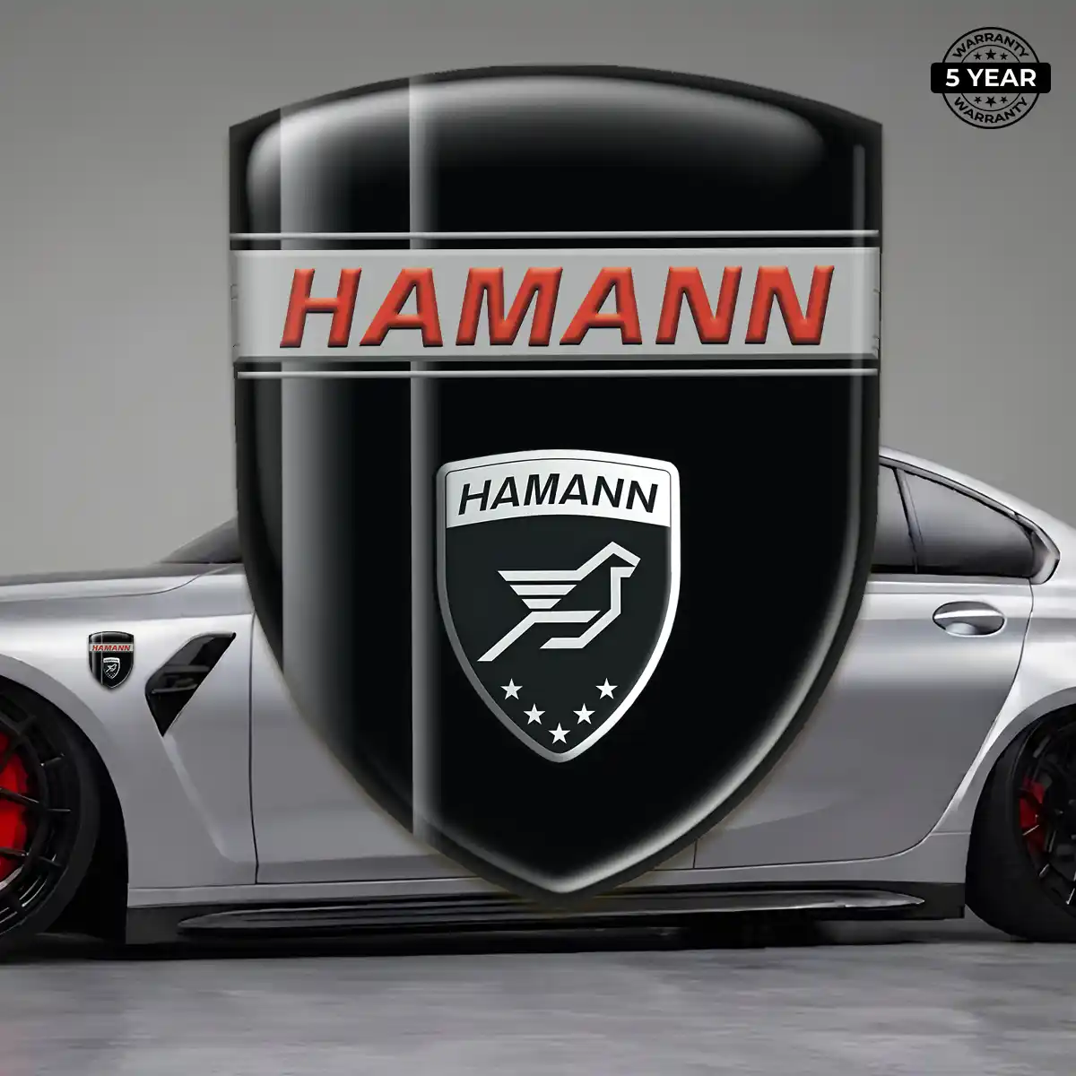 Hamman Domed Logo Decal Noble Edition