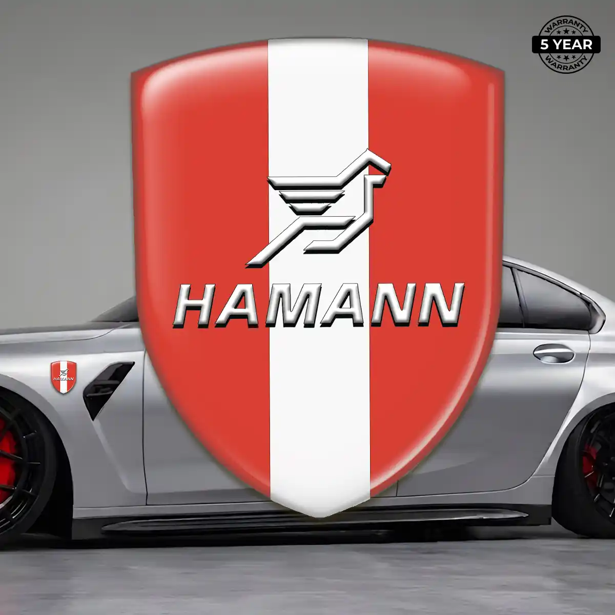 Hamman Domed Logo Decal Opulent Line