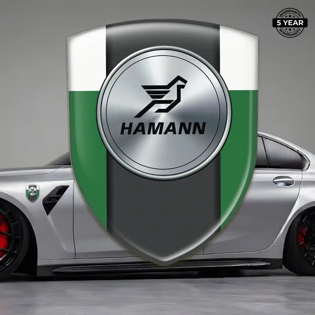 Hamman Domed Logo Decal Premium Dome
