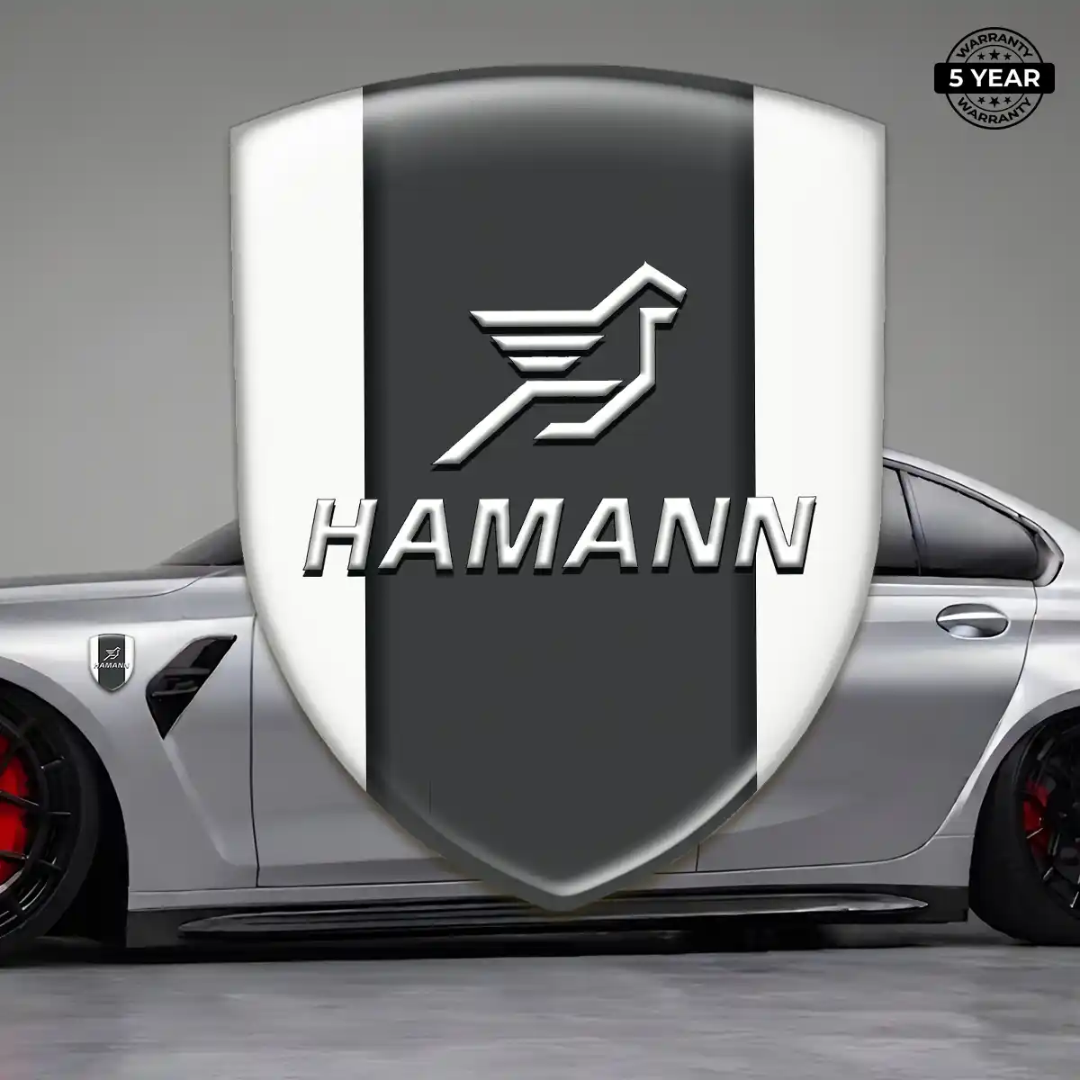 Hamman Domed Logo Decal Prime Quality
