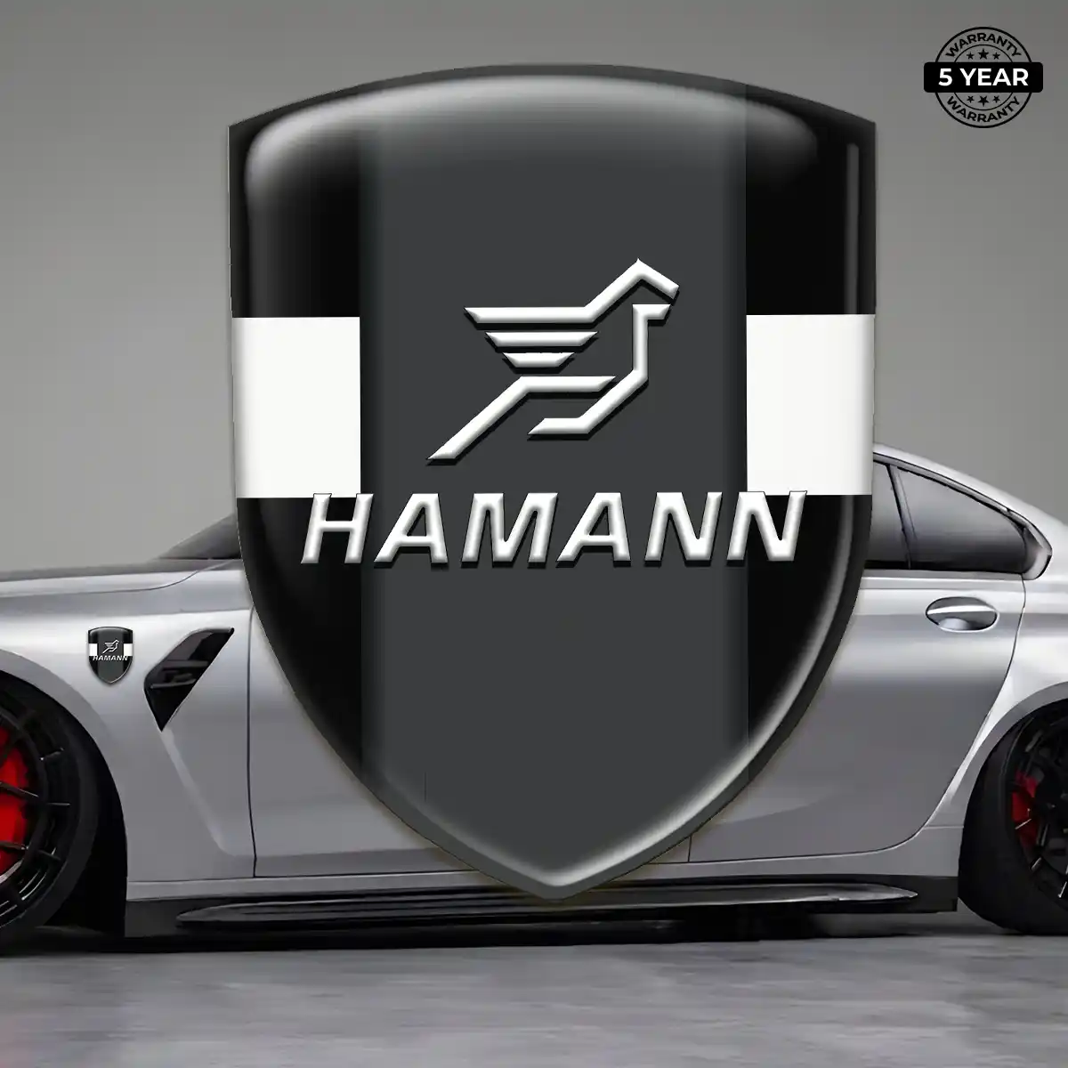 Hamman Domed Logo Decal Street Tuning