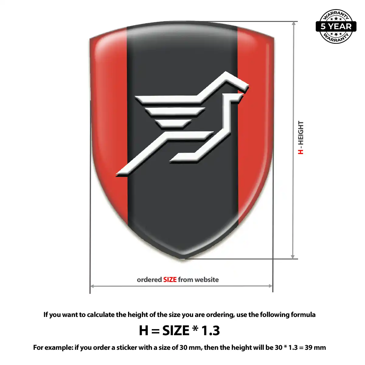 Hamman Domed Logo Decal Superior Craft