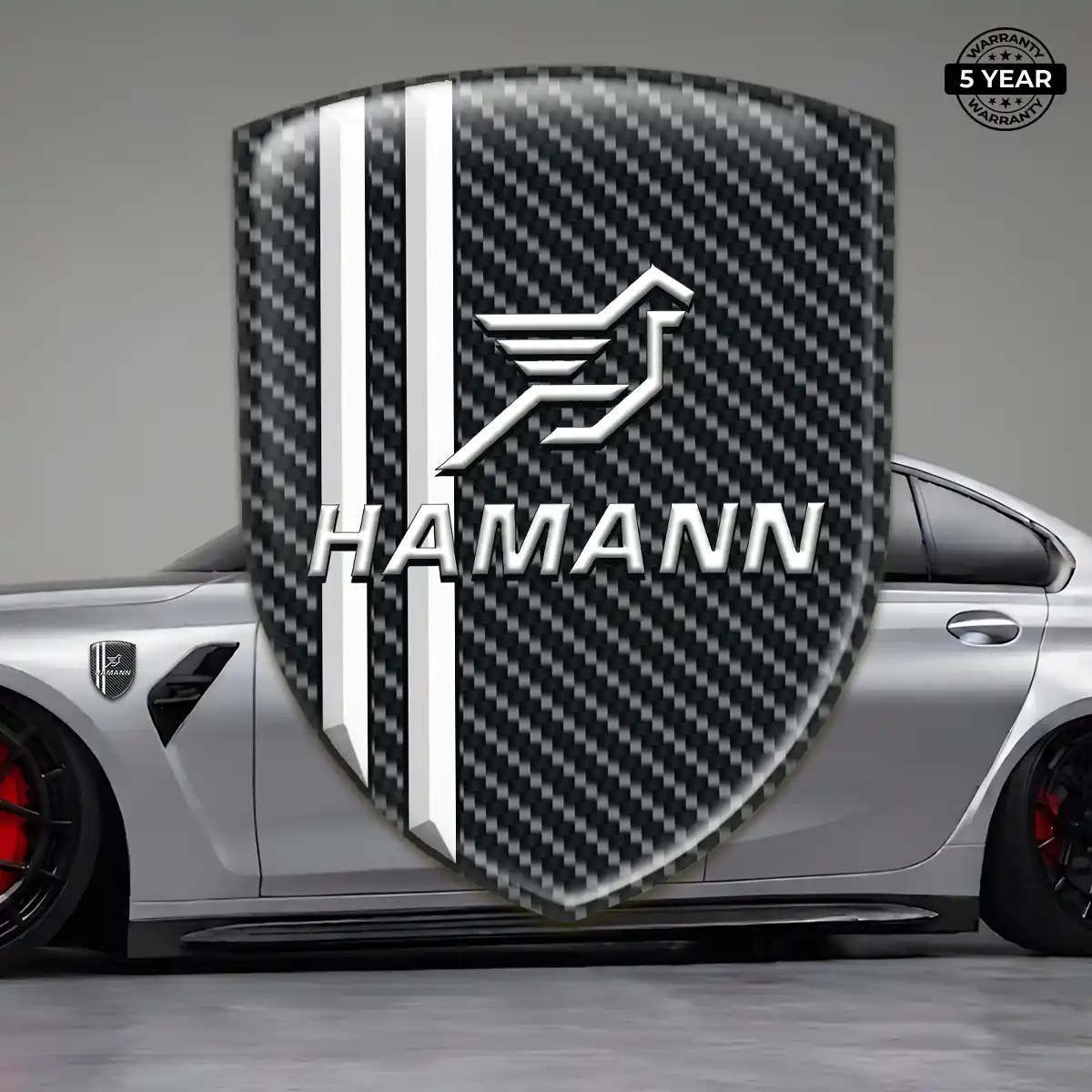 Hamman Domed Logo Sticker Auto Tuning