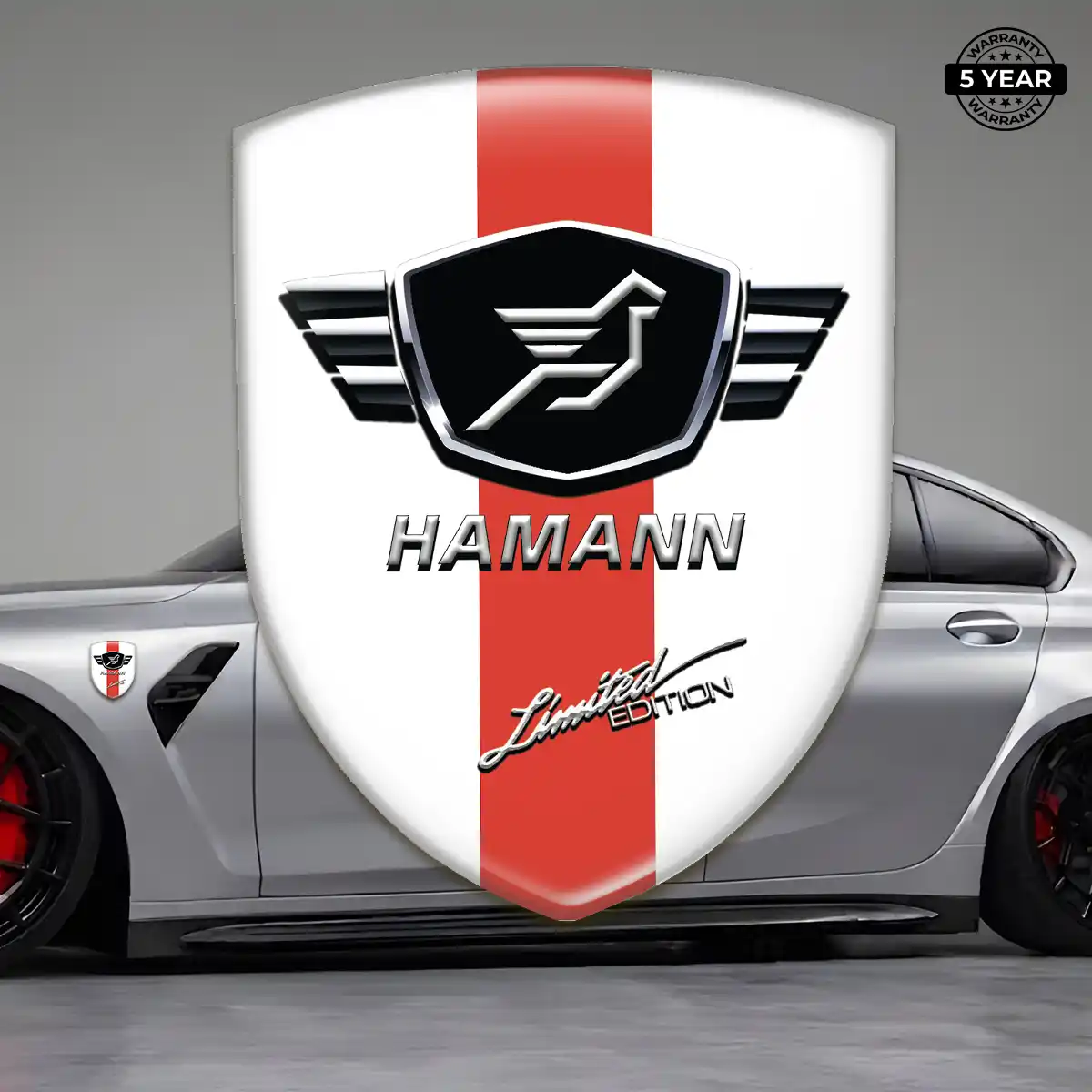 Hamman Domed Logo Sticker Elite Edition