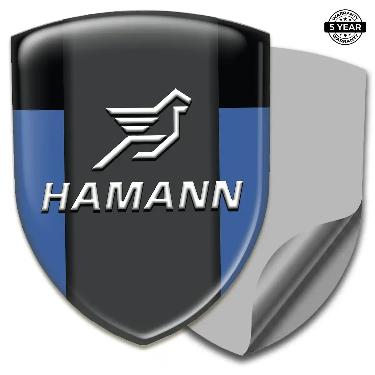 Hamman Domed Logo Sticker Elite Finish