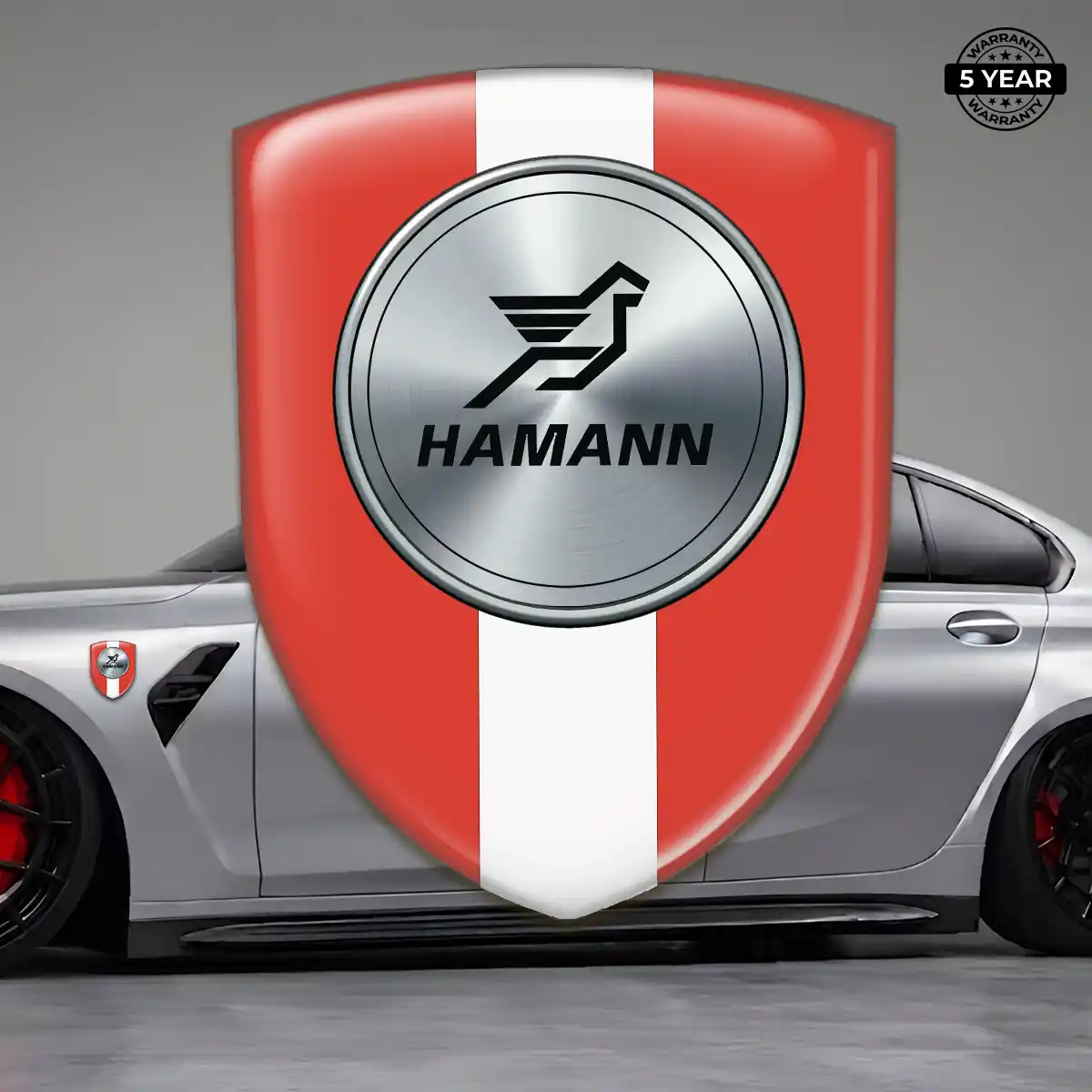 Hamman Domed Logo Sticker Opulent Line