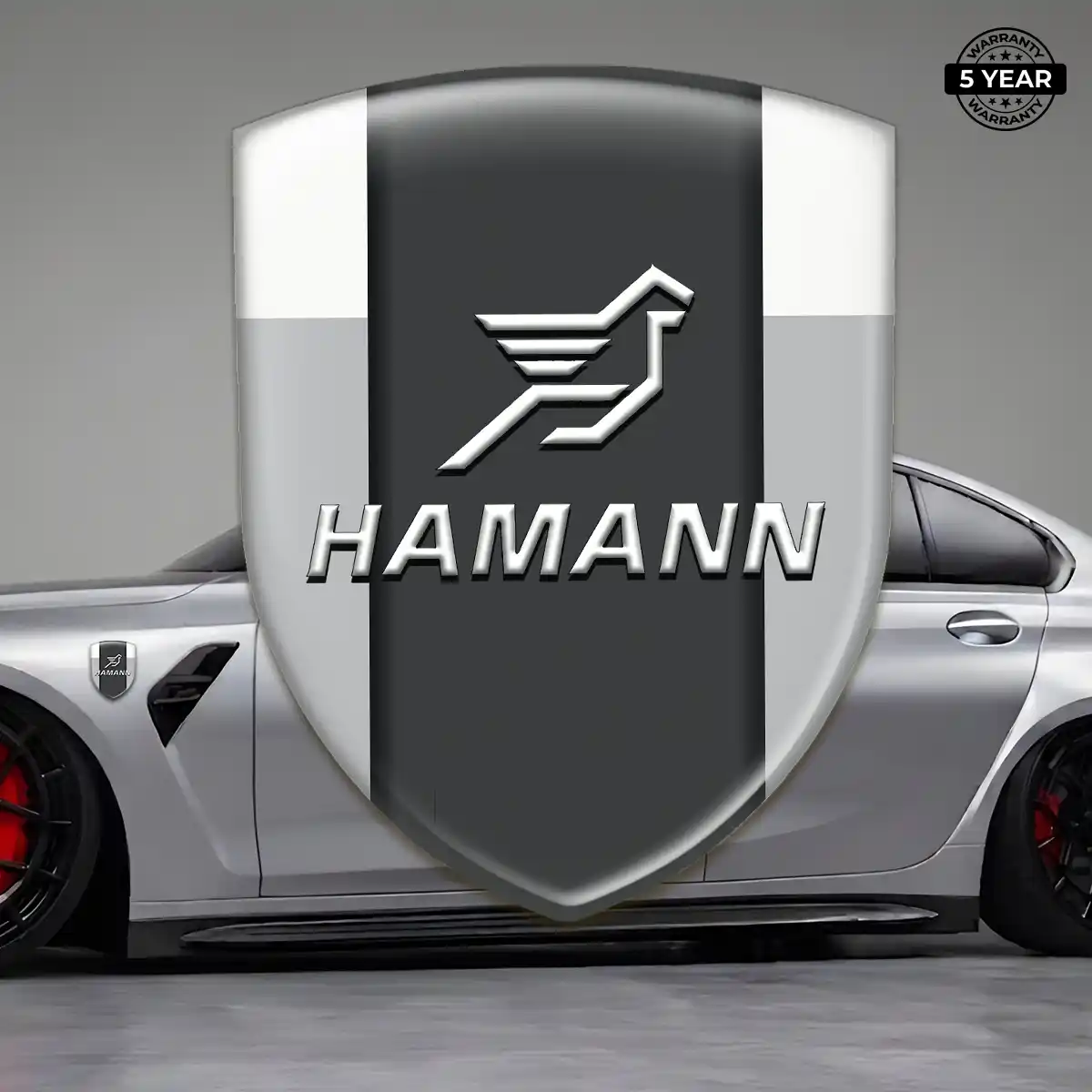 Hamman Domed Logo Sticker Prestige Line
