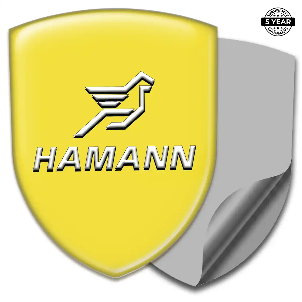 Hamman Domed Logo Sticker Prime Quality