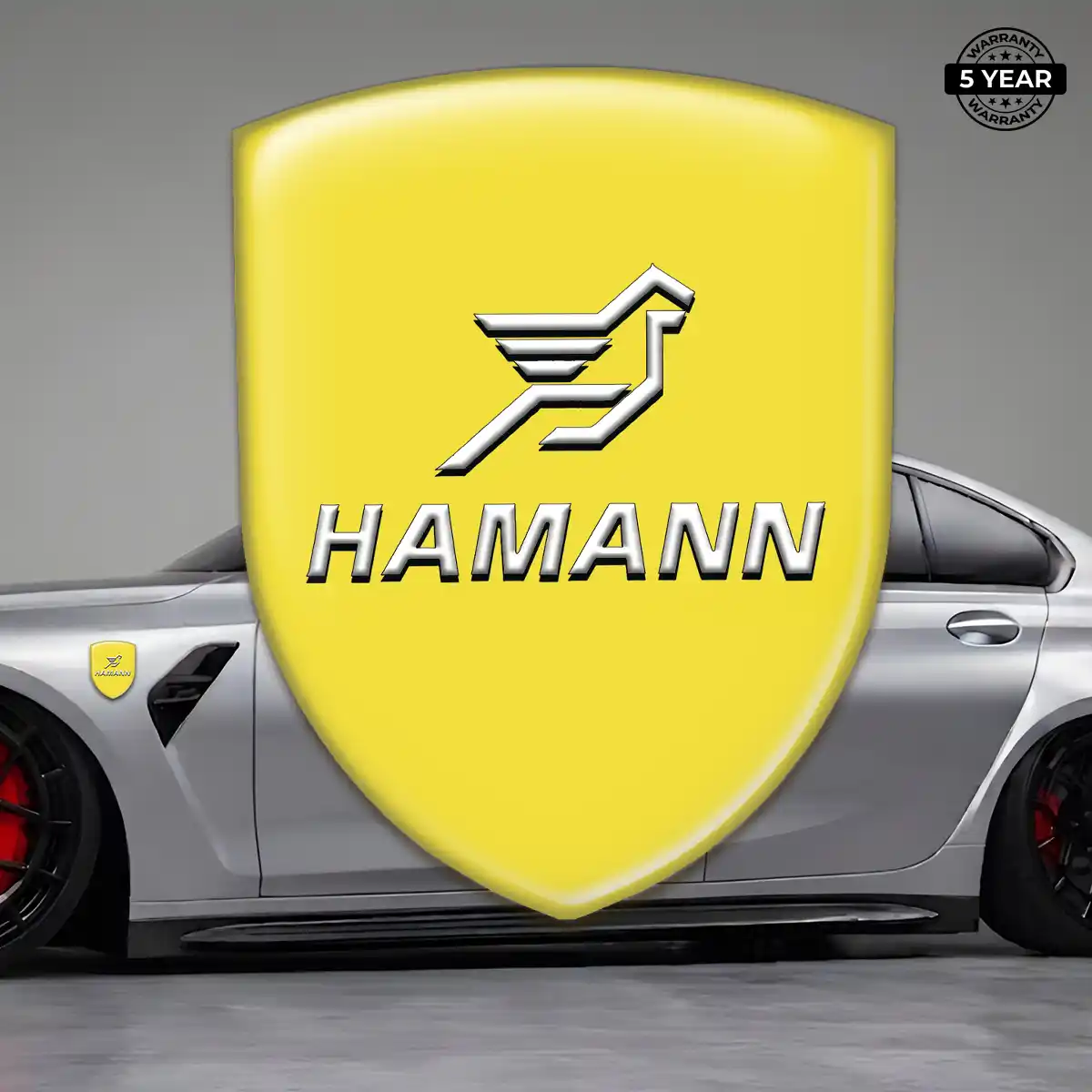 Hamman Domed Logo Sticker Prime Quality