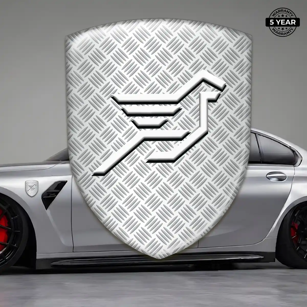 Hamman Domed Logo Sticker Refined Design