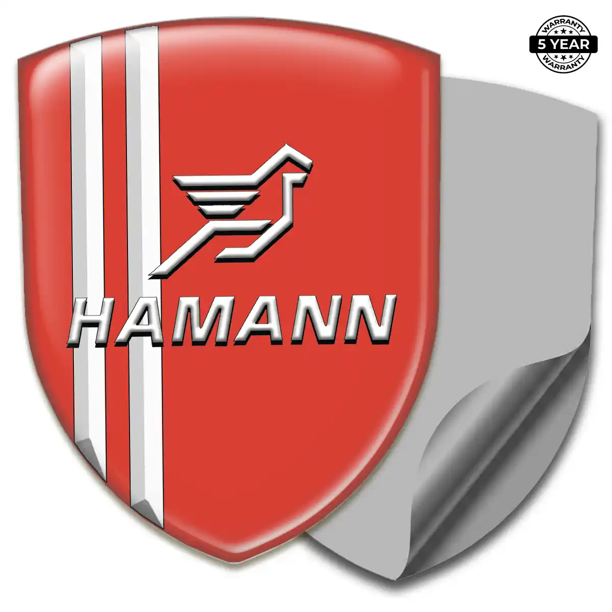 Hamman Domed Logo Sticker Signature Grade