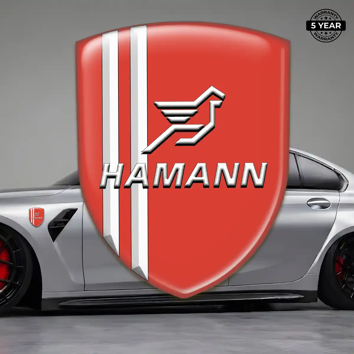 Hamman Domed Logo Sticker Signature Grade