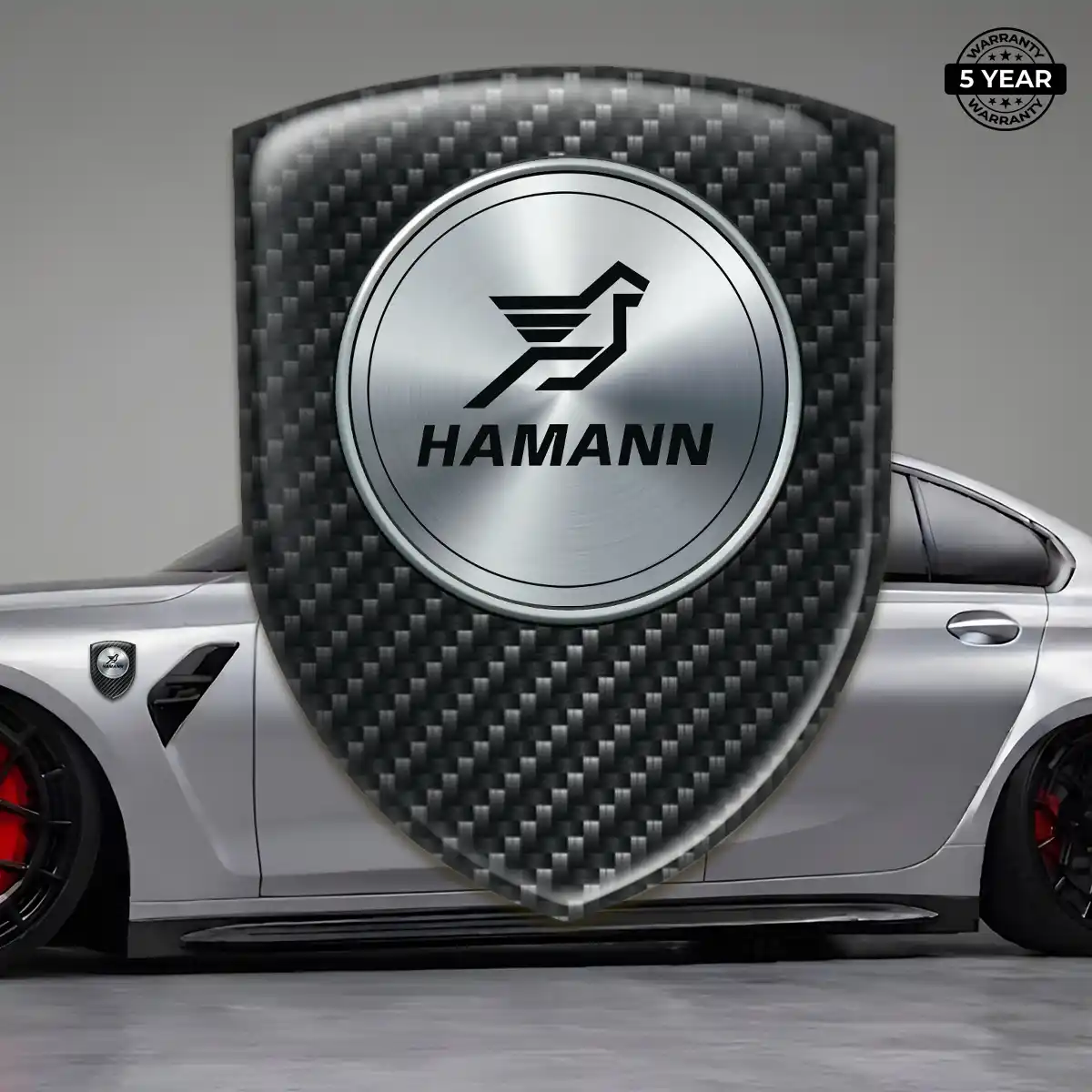 Hamman Domed Logo Sticker Sport Tuning