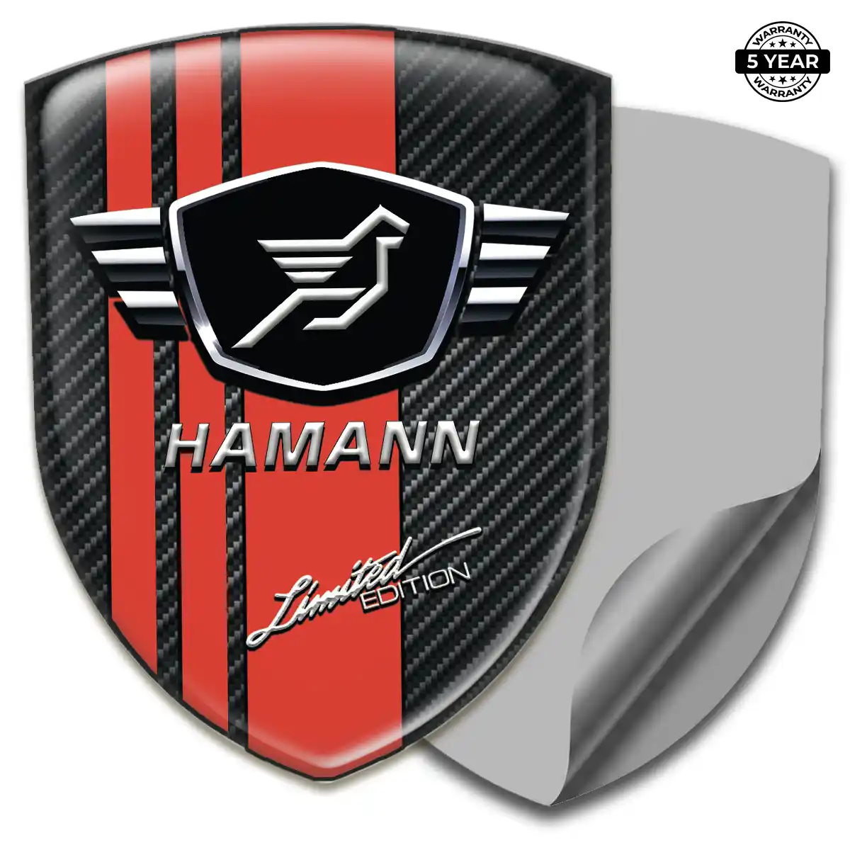 Hamman Domed Logo Sticker Street Tuning