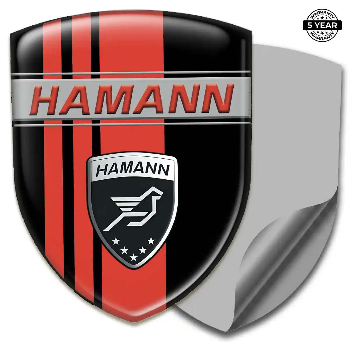 Hamman Domed Logo Sticker Superior Craft