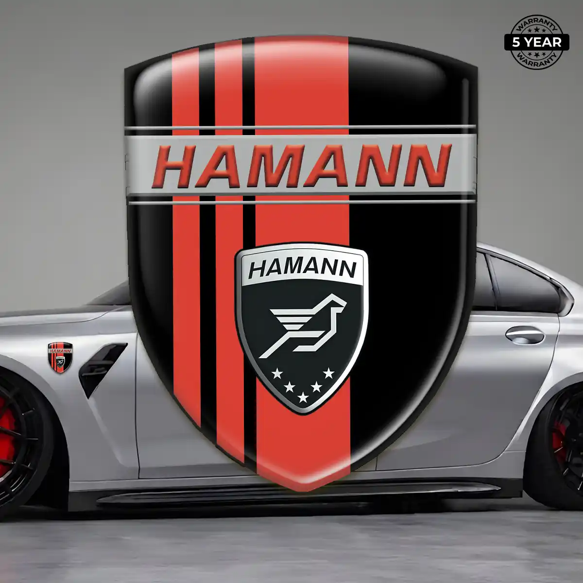 Hamman Domed Logo Sticker Superior Craft