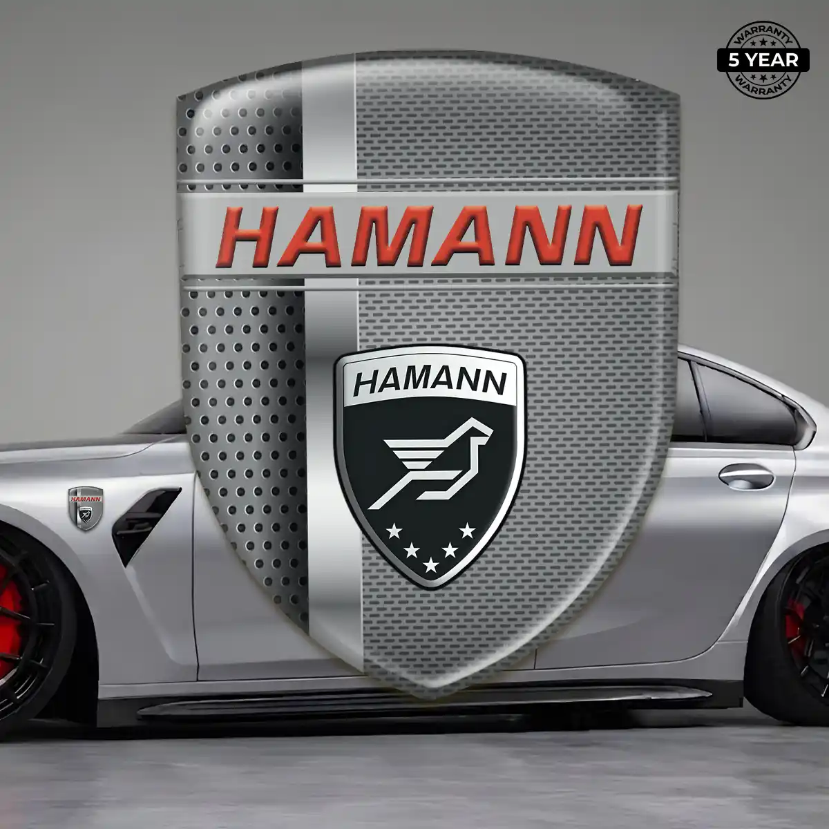 Hamman Emblem Badge Logo Interior Luxe
