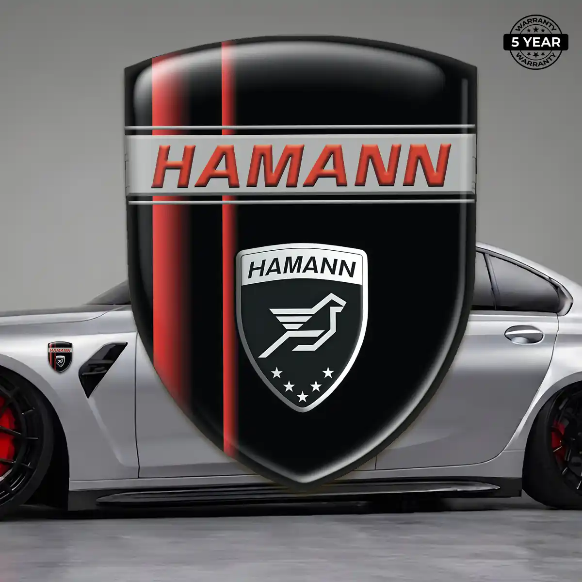 Hamman Emblem Badge Logo Noble Edition