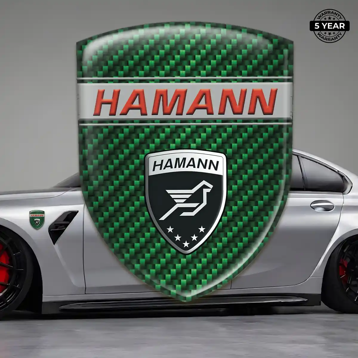 Hamman Emblem Badge Logo Performance Style