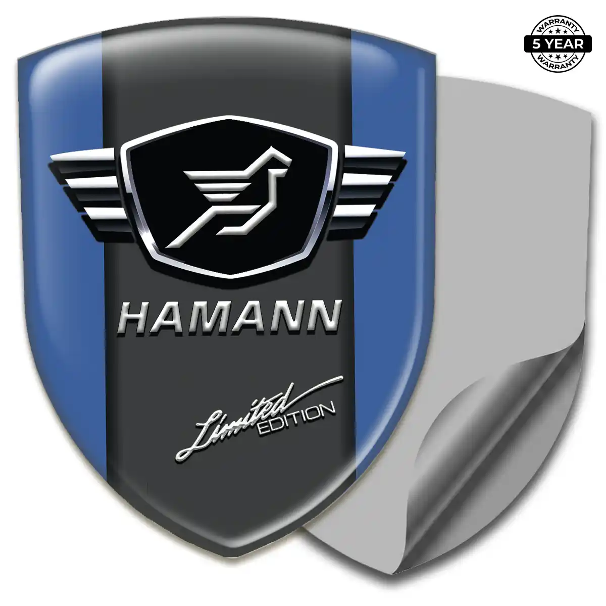 Hamman Emblem Badge Logo Refined Design
